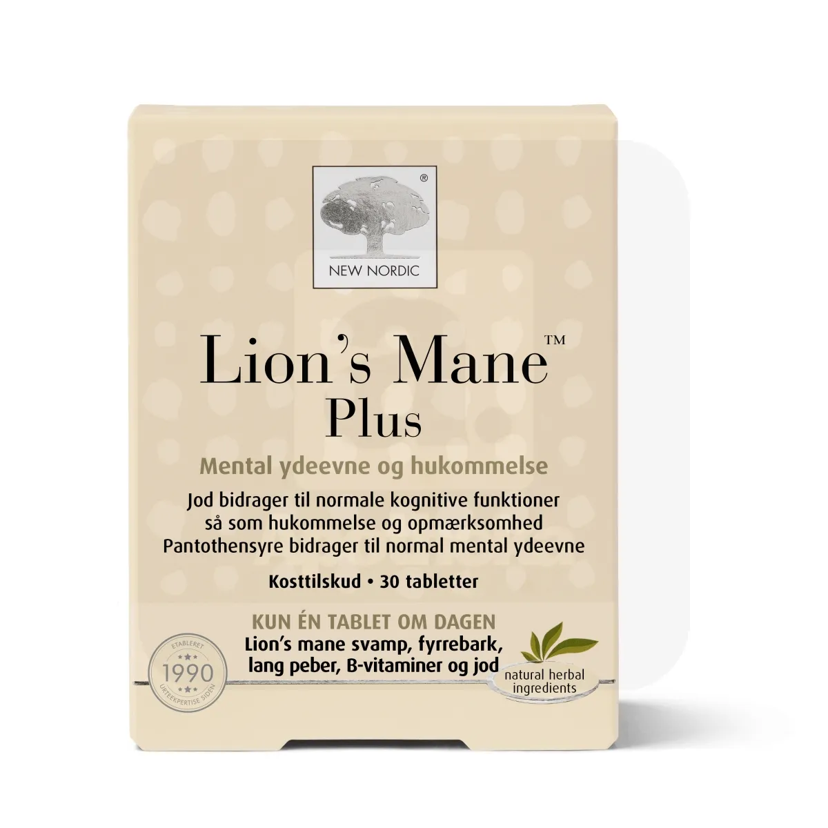 NEW NORDIC LIONS MANE PLUS N30 - Tootepilt