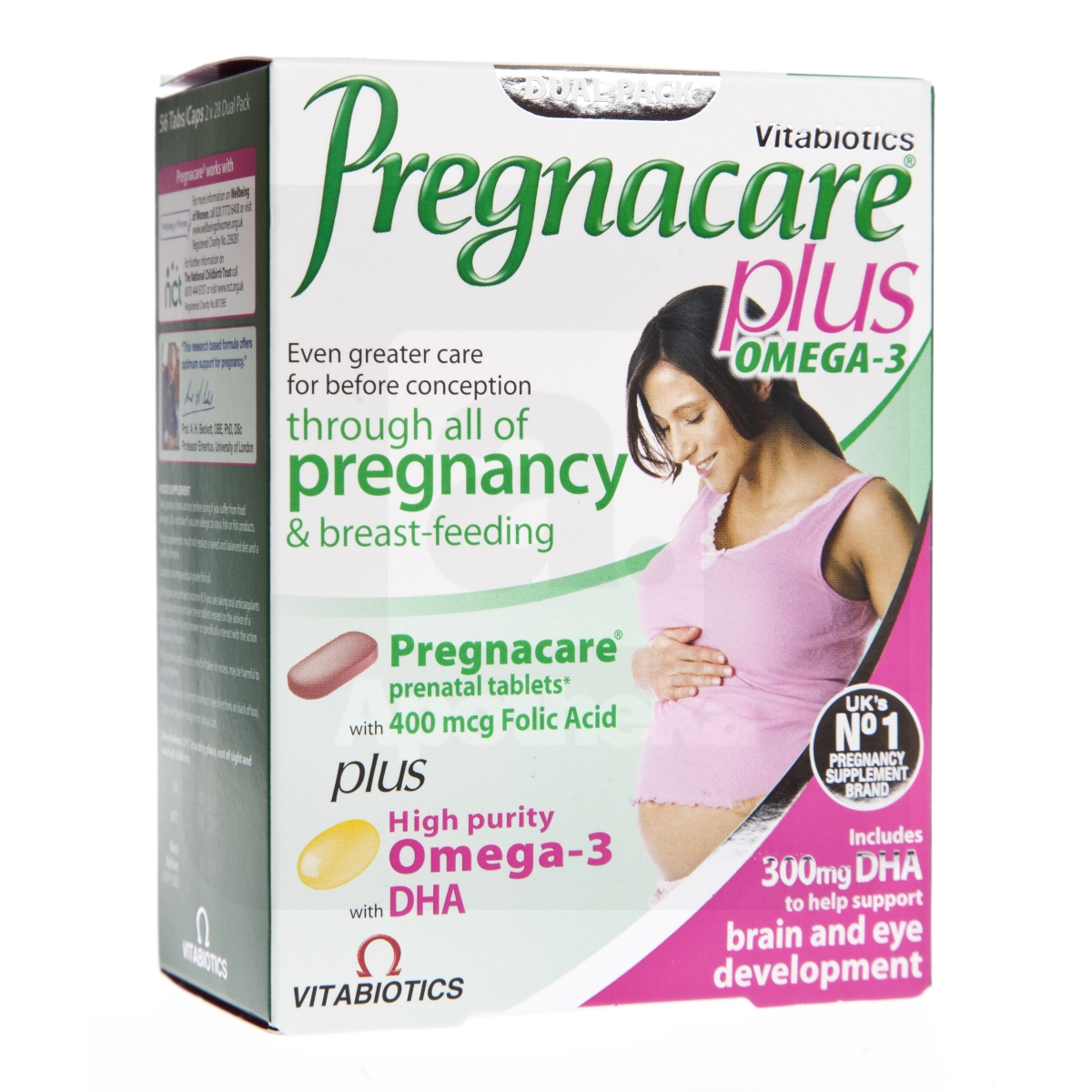 PREGNACARE PLUS OMEGA-3 DUAL PACK N28X2 - Tootepilt