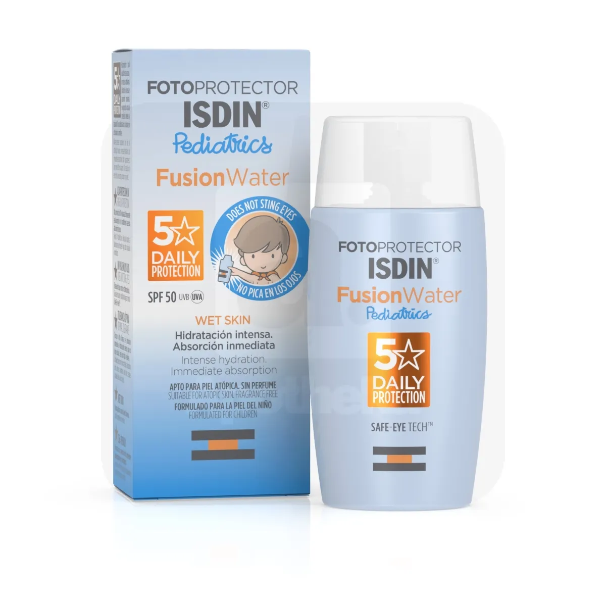 ISDIN SUN PÄIKESEKAITSEEMULSIOON LASTELE SPF50 50ML - Tootepilt
