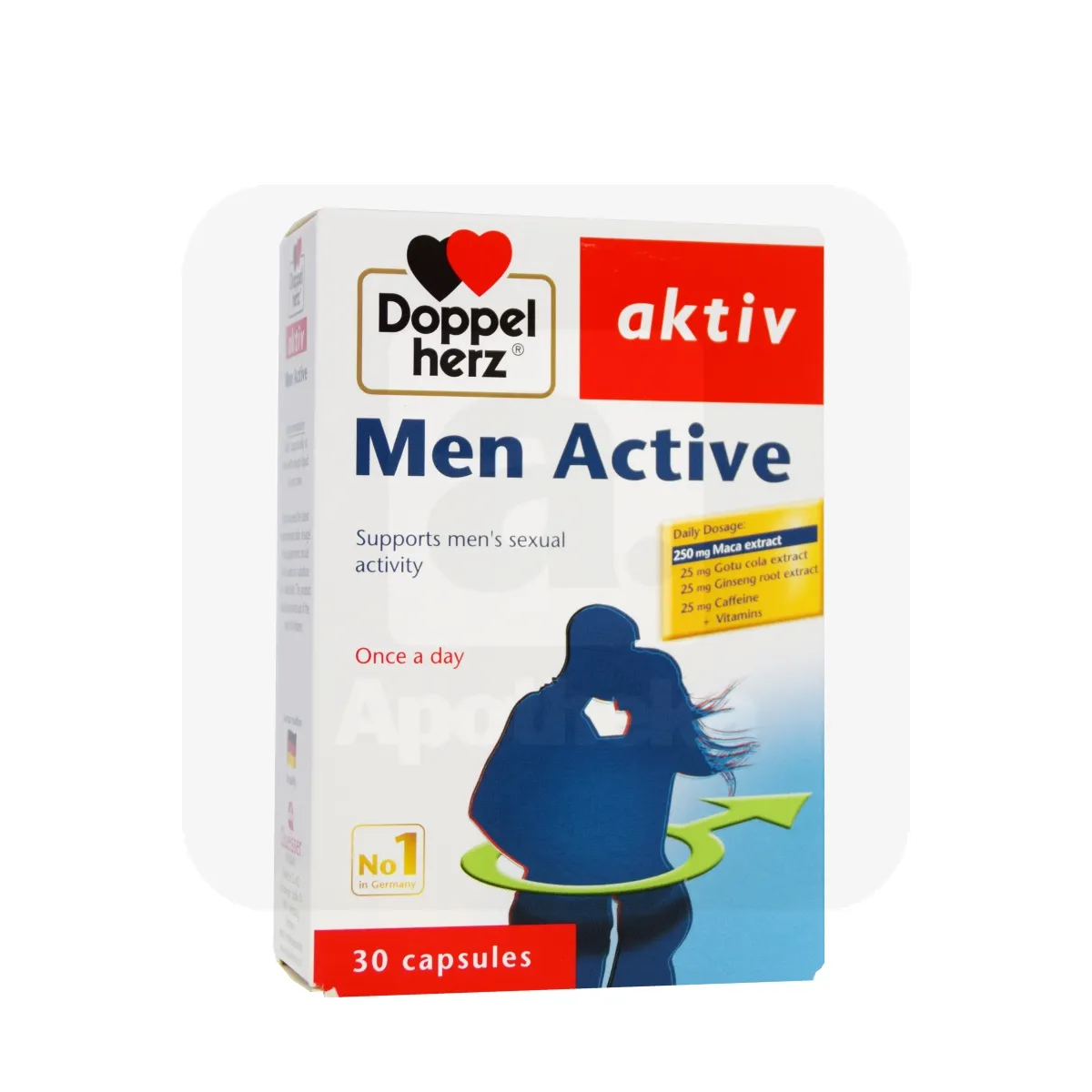 DOPPELHERZ MEN ACTIVE CAPS N30 - Tootepilt