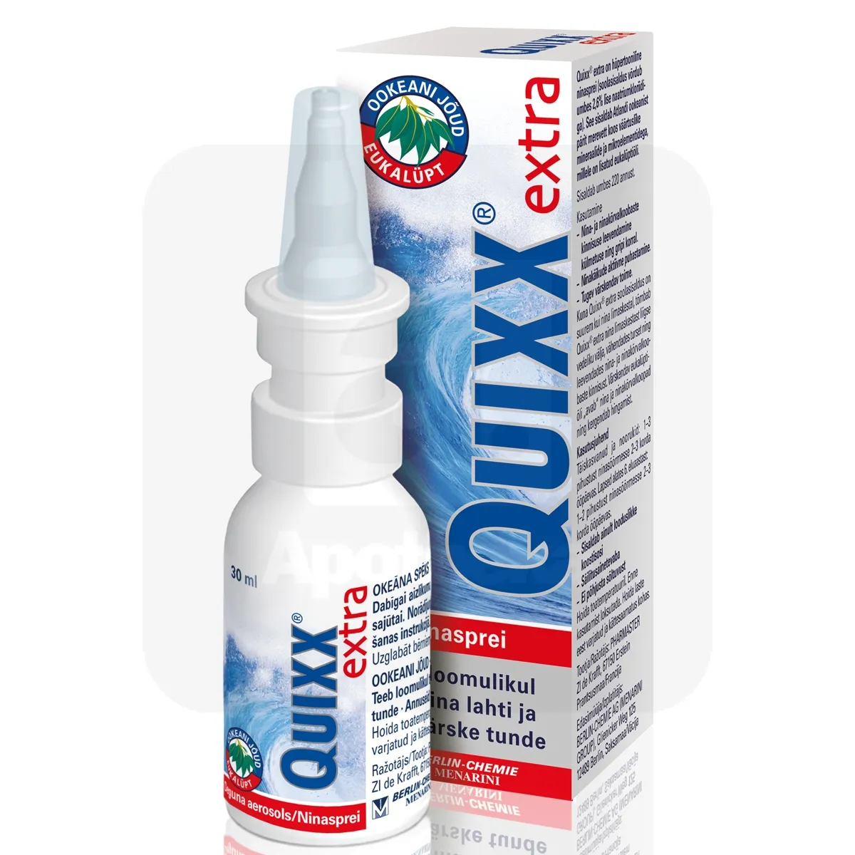 QUIXX EXTRA NASAL SPRAY 30ML HÜPERTOONILINE - Tootepilt 1