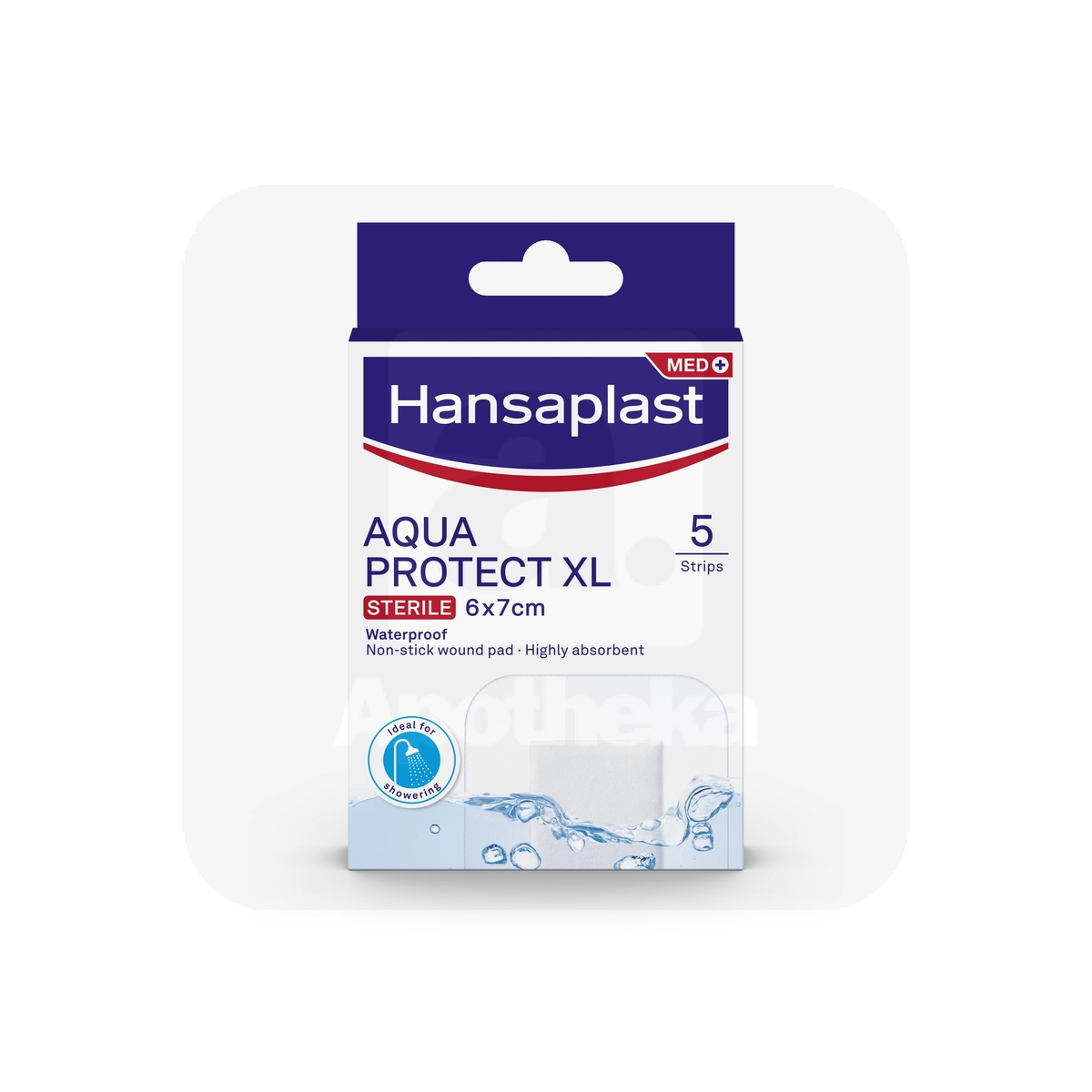 HANSAPL PLAASTER AQUA PROTECT XL 6X7CM N5 - Tootepilt