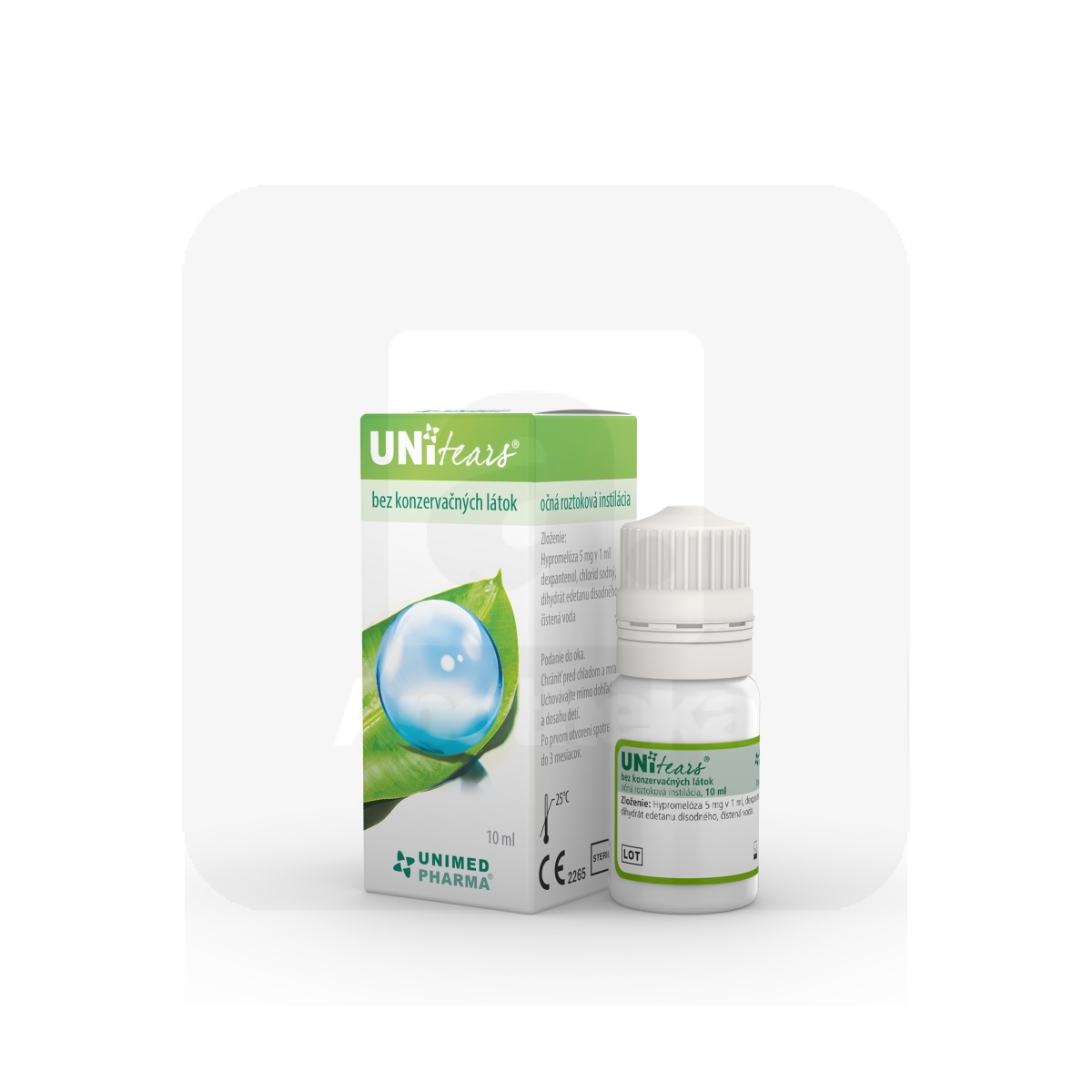 UNITEARS SILMATILGAD SÄILITUSAINEVABAD 10ML - Tootepilt