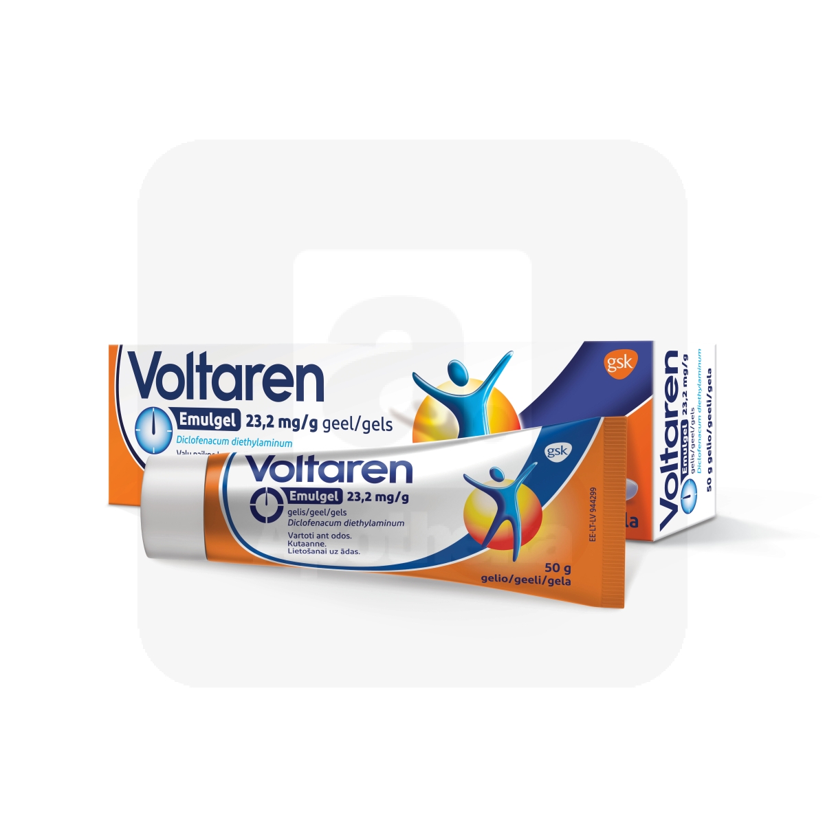 VOLTAREN EMULGEL GEEL 20MG/G 50G