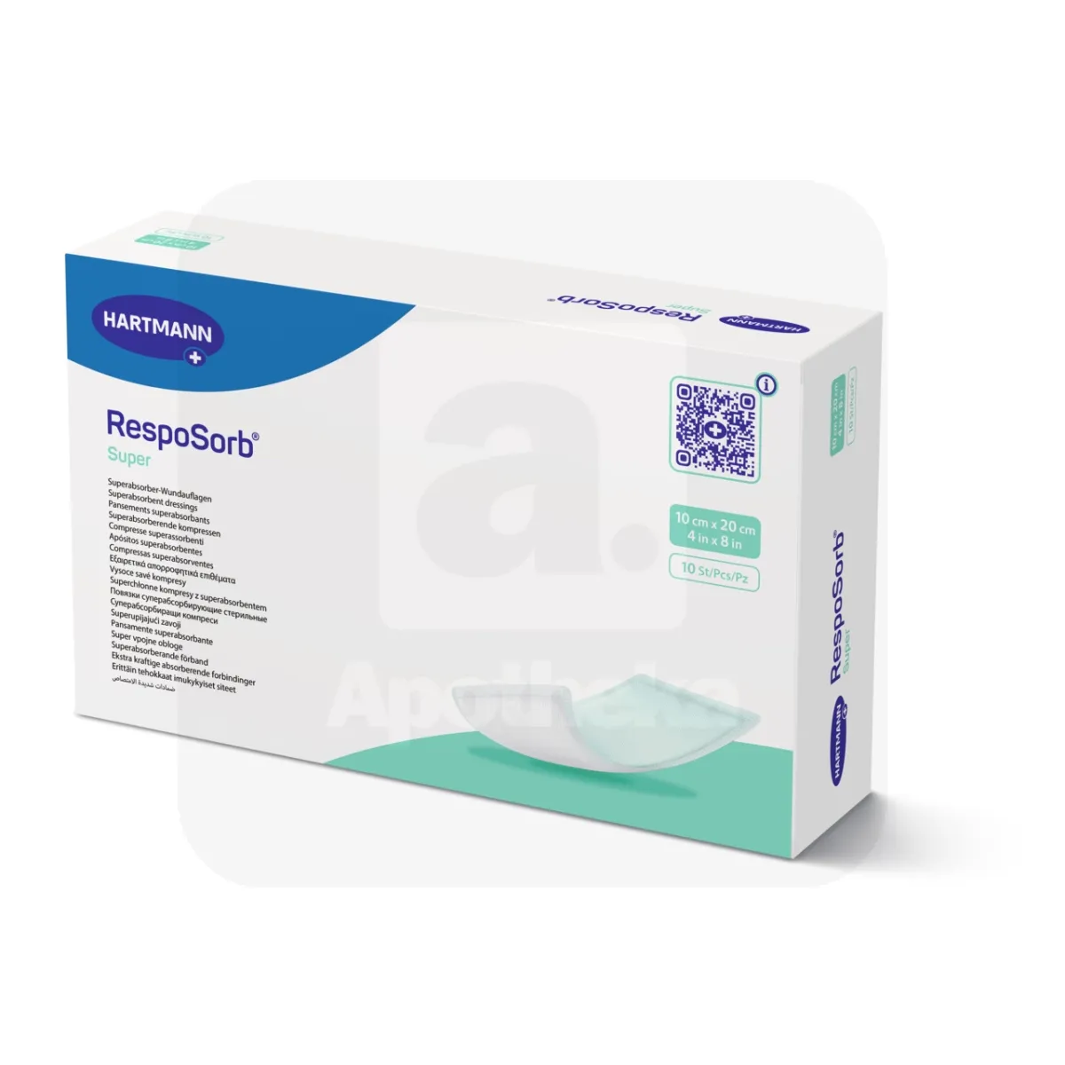 RESPOSORB SUPER HAAVASIDE 10X20CM N10 - Tootepilt