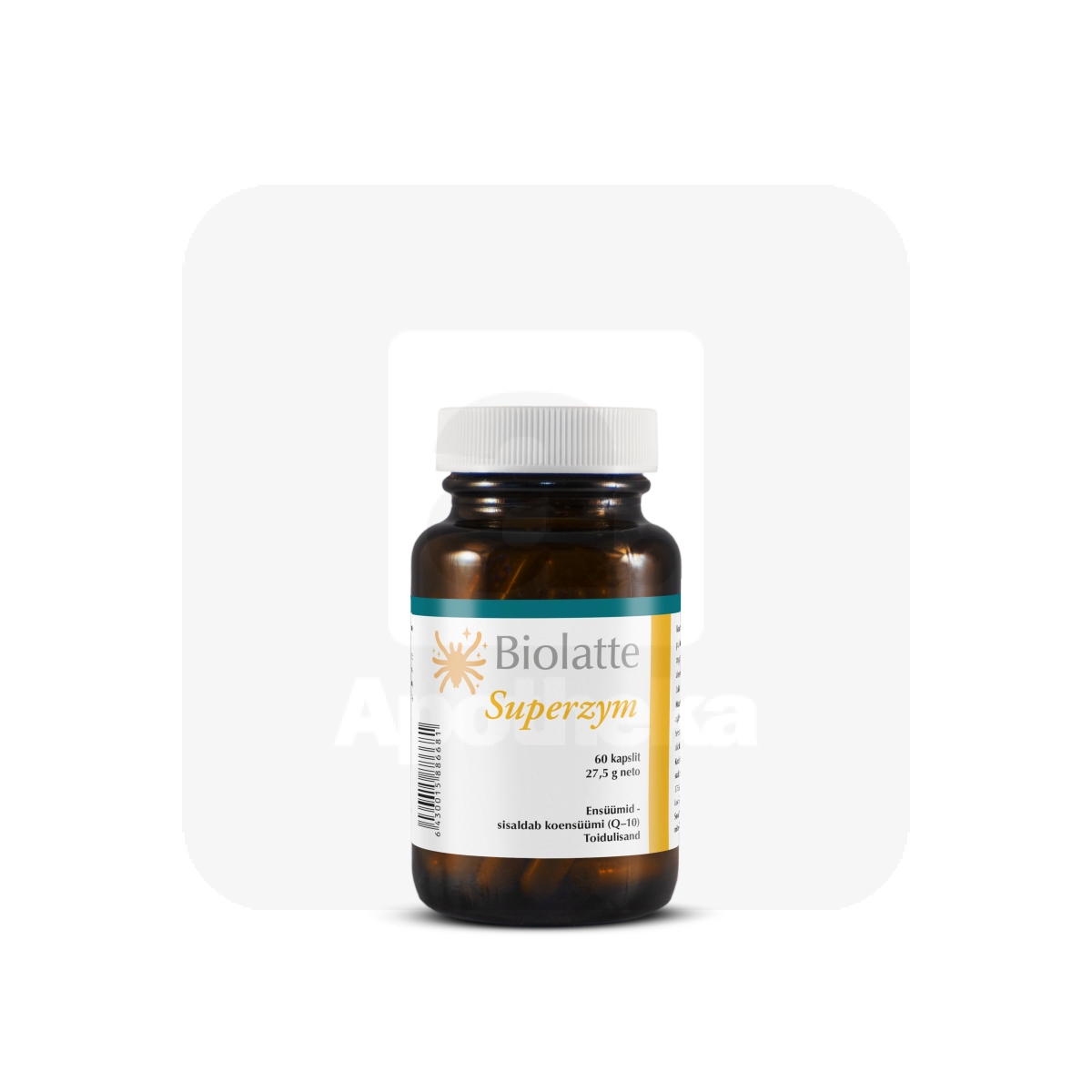 BIOLATTE SUPERZYM KAPSLID N60 - Tootepilt