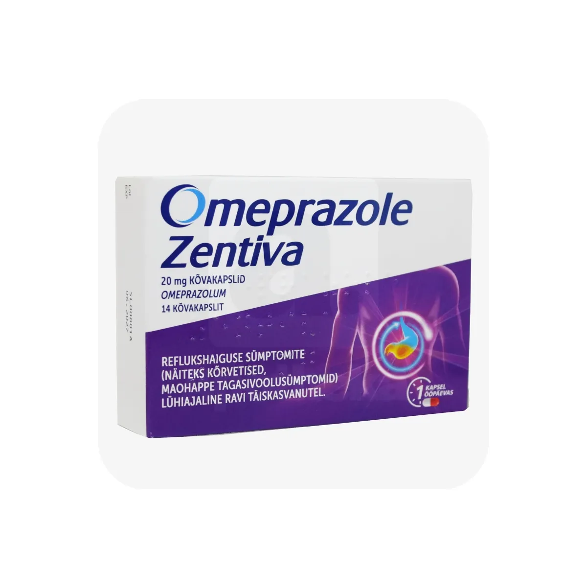 OMEPRAZOLE ZENTIVA CAPS 20MG N14 - Tootepilt