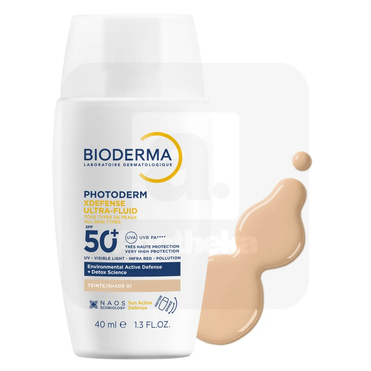 BIODERMA PHOTODERM XDEFENSE PÄIKESEKREEM SPF50+ TOONIV 40ML - Tootepilt