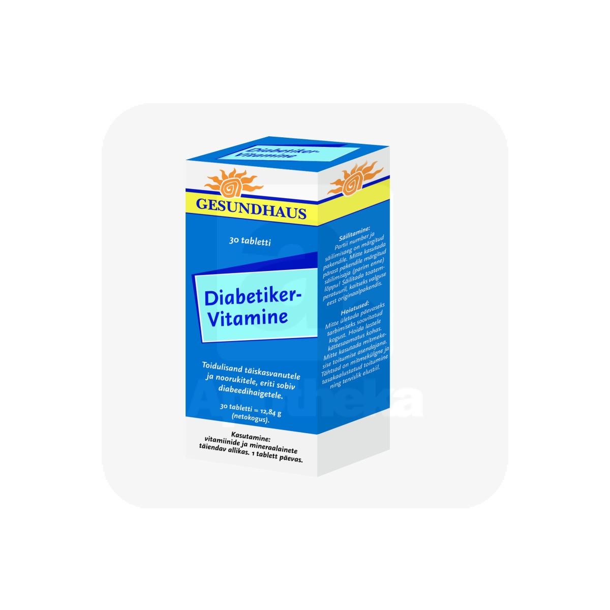 DIABETIKER VITAMINE TBL N30