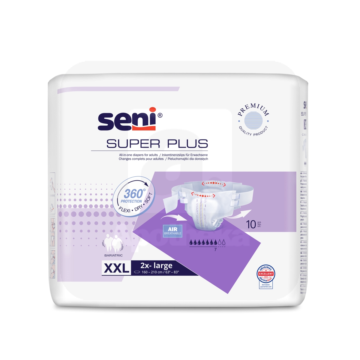 SENI SUPER PLUS PÜKSMÄHKMED XXL 3200ML N10 - Tootepilt