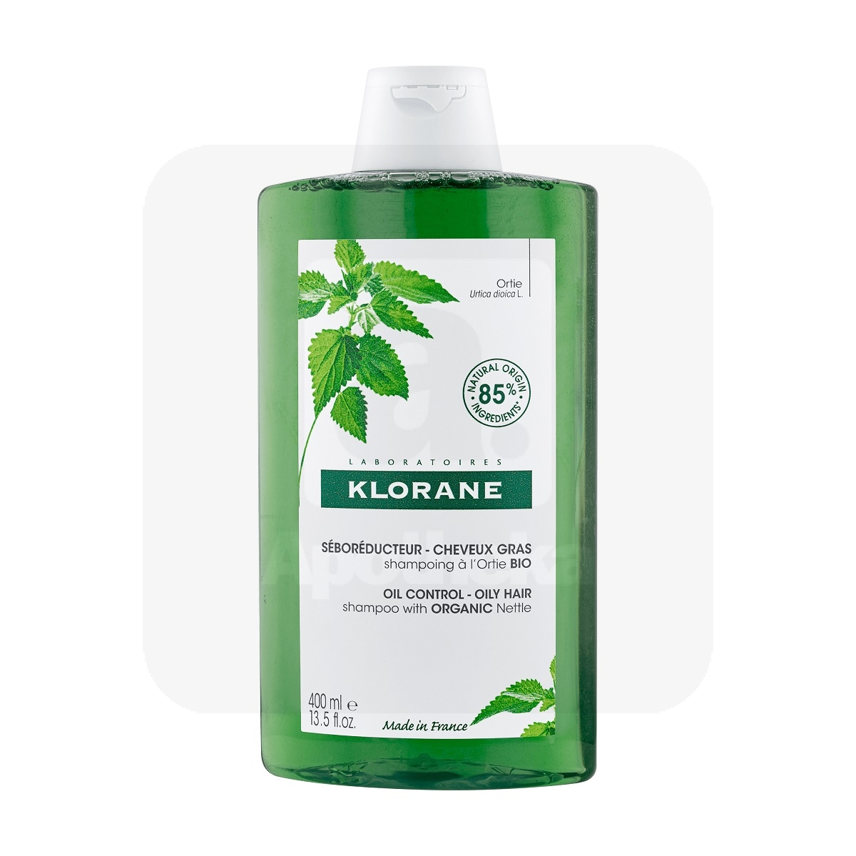 KLORANE SHAMPOON NÕGESE RASUSTELE JUUSTELE 400ML - Tootepilt