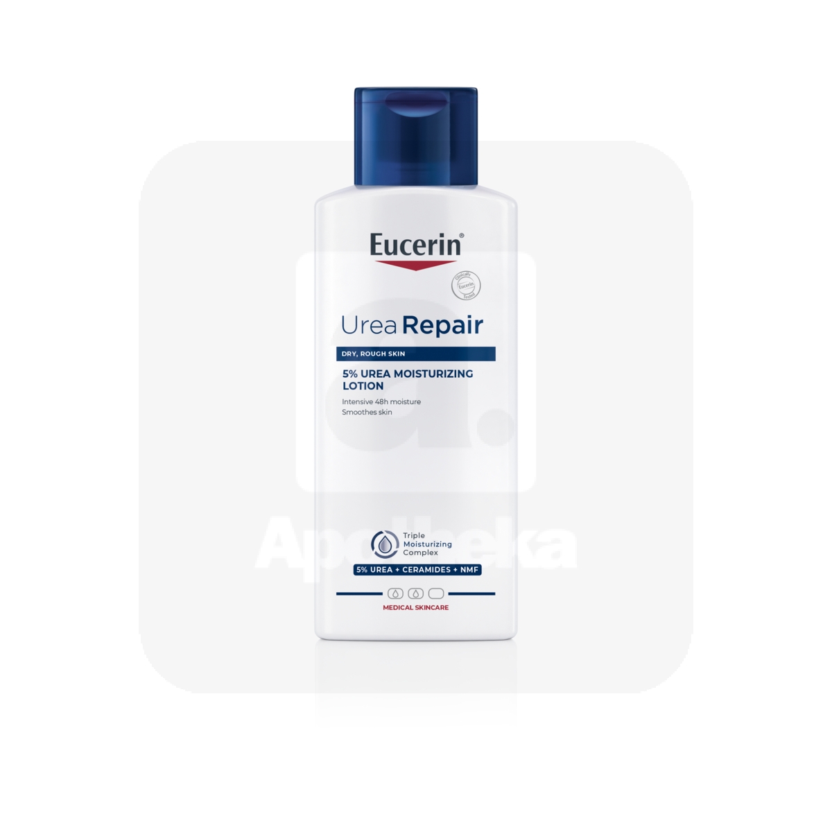 EUCERIN UREAREPAIR IHUPIIM KUIVALE NAHALE 5% UREA 250ML - Tootepilt