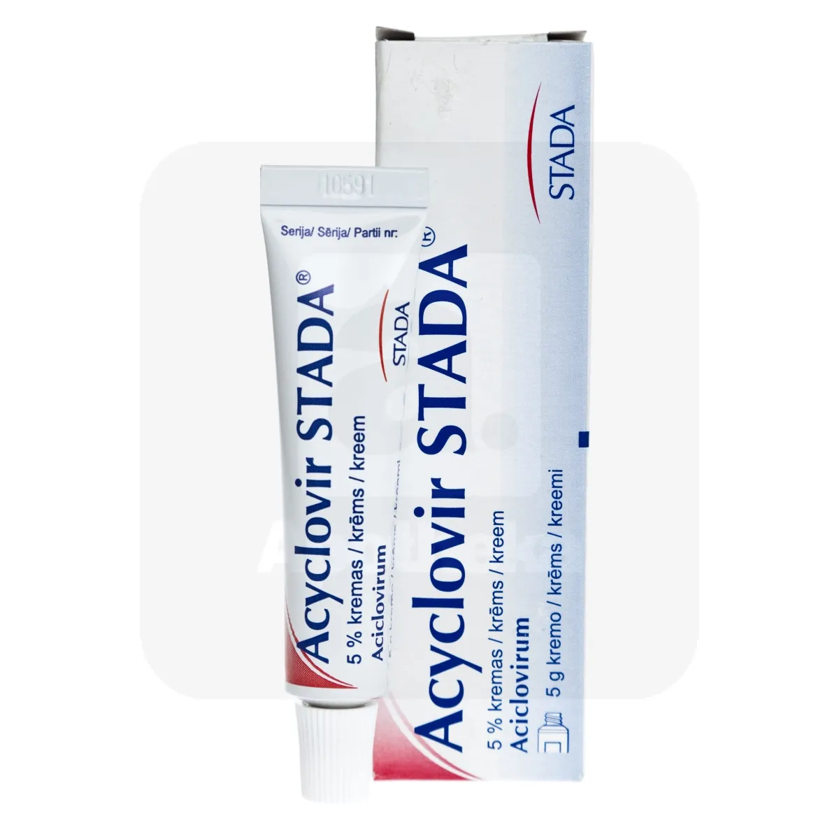 ACYCLOVIR STADA KREEM 50MG/G 5G - Tootepilt