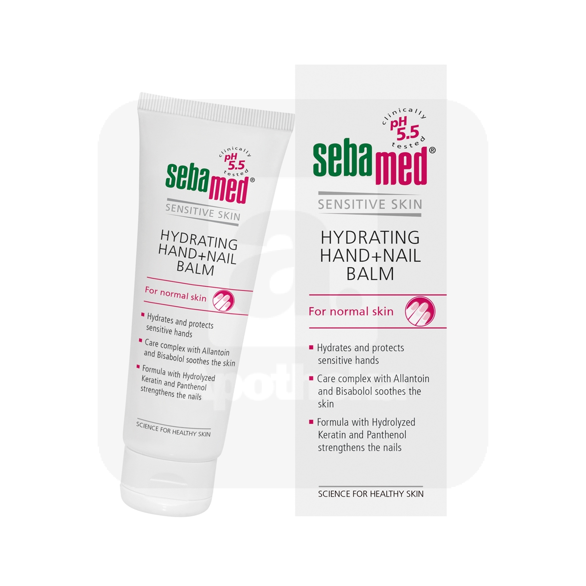 SEBAMED KÄTE- JA KÜÜNTEPALSAM 75ML