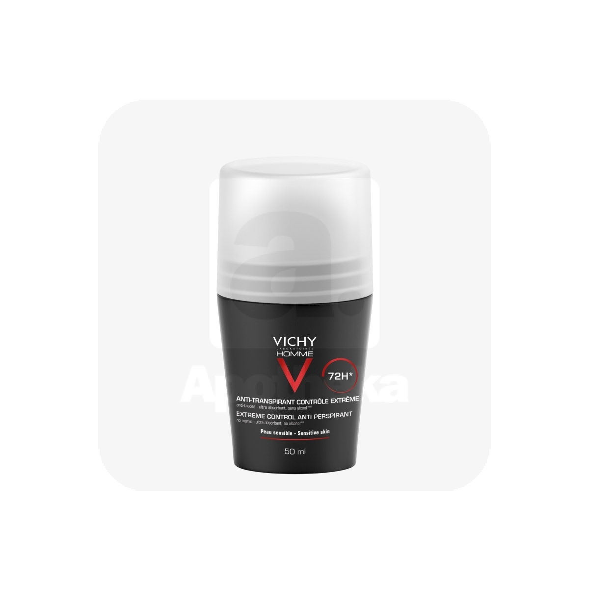 VICHY HOMME ANTIPERSPIRANT ROLL-ON HIGISTAMISVASTANE 50ML