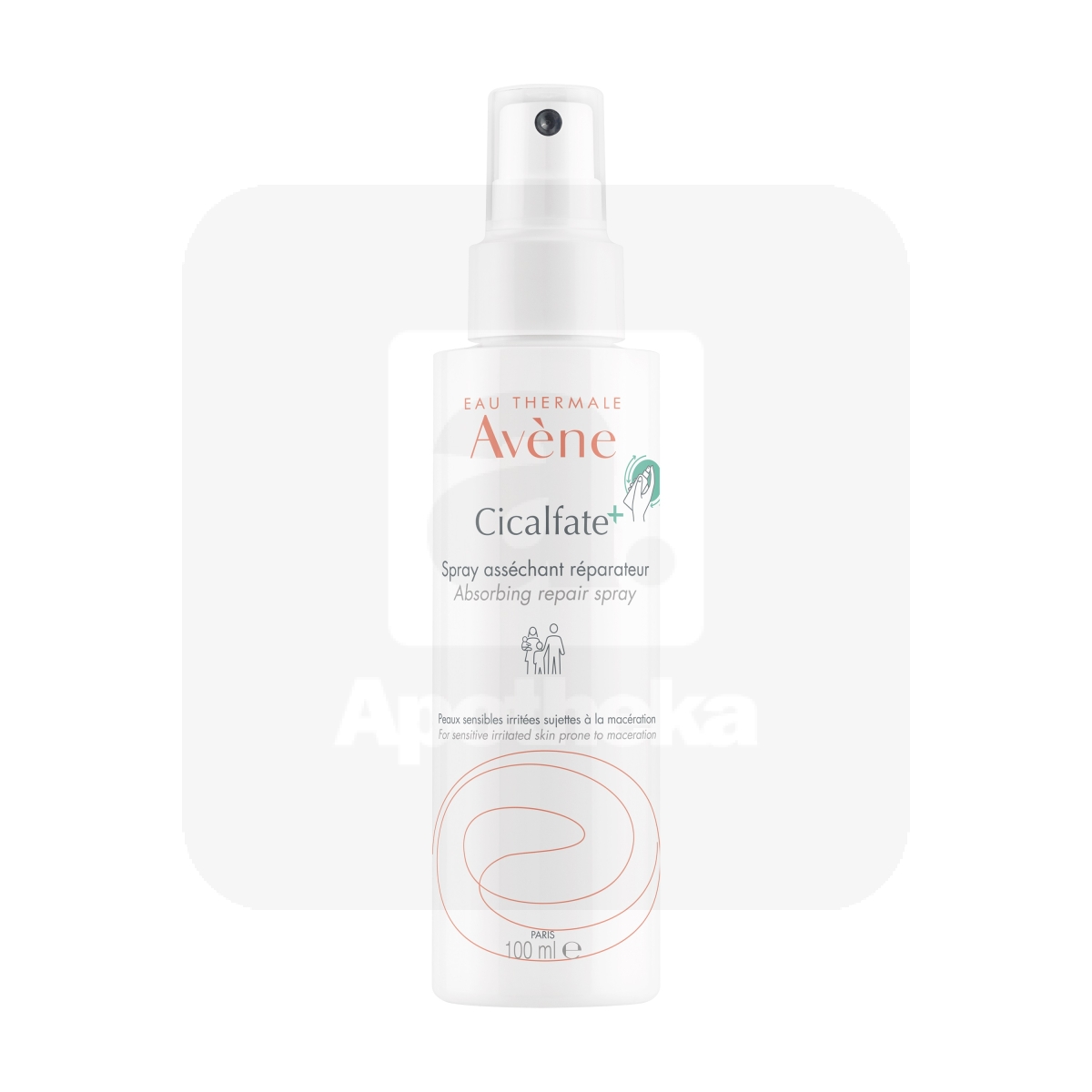 AVENE CICALFATE+ KEHASPREI TAASTAV 100ML - Tootepilt