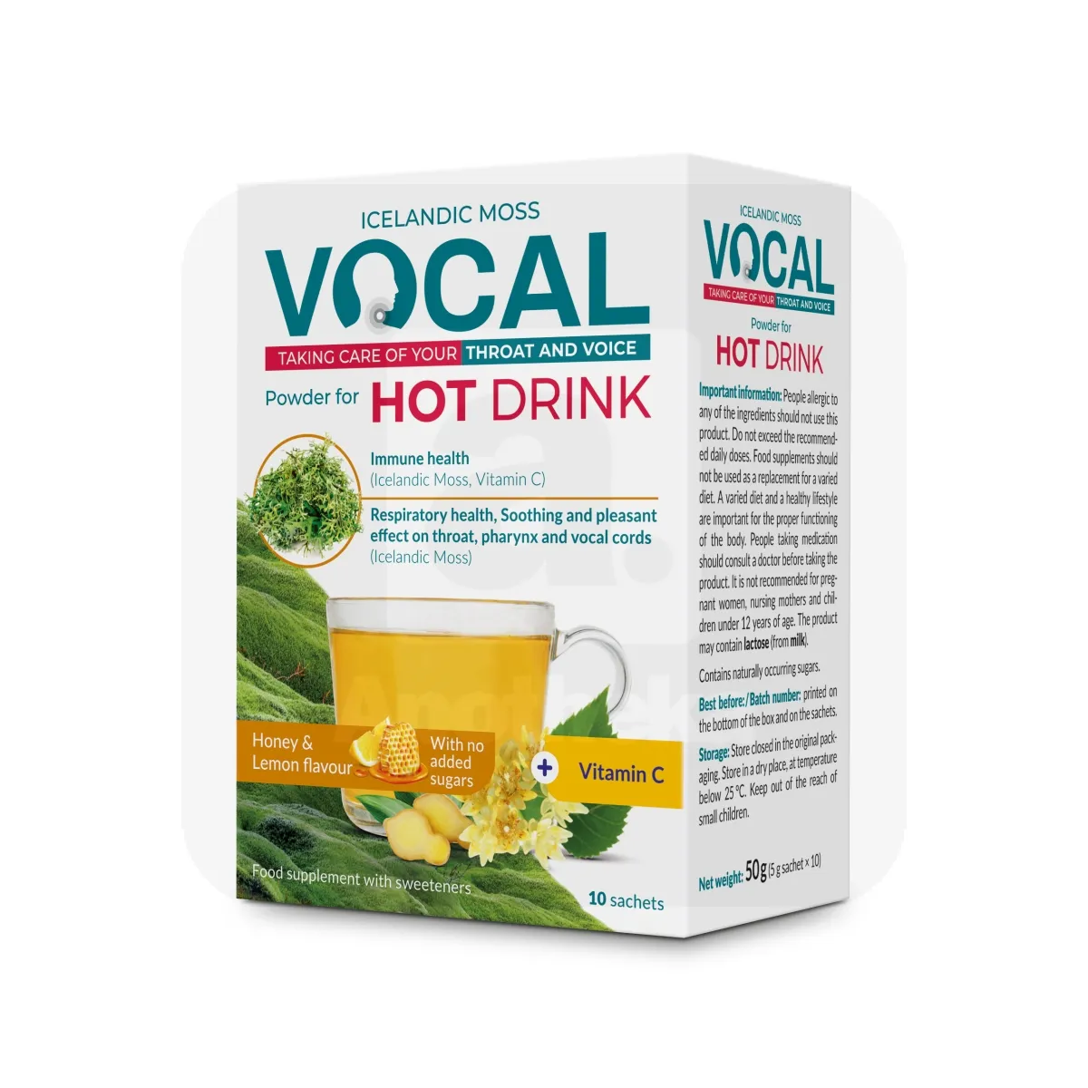 VOCAL PULBER KUUM JOOK MEE JA SIDRUNI MAITSEGA N10 - Tootepilt