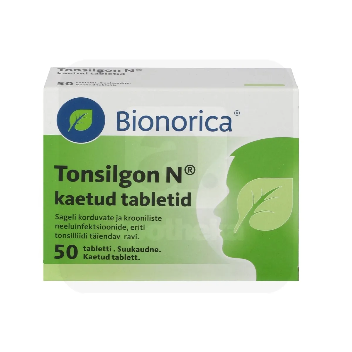 TONSILGON N KAETUD TBL N50 - Tootepilt