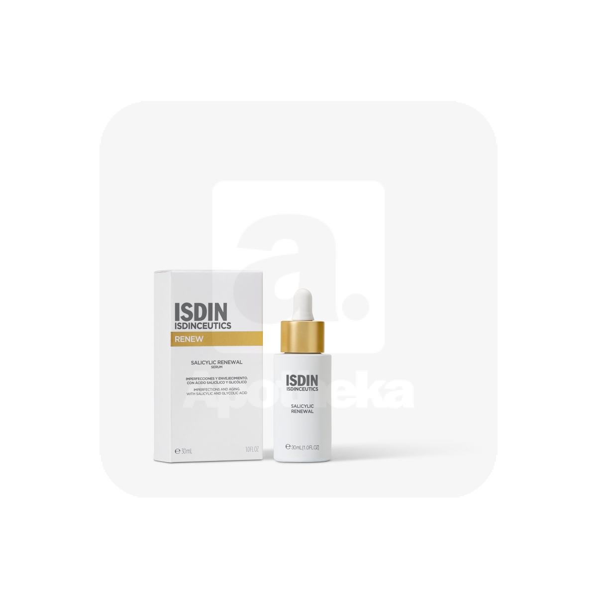 ISDIN NÄOSEERUM SALITSÜÜL- JA GLÜKOOLHAPPEGA 30ML - Tootepilt