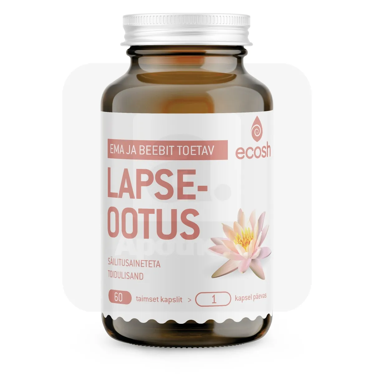 ECOSH LAPSEOOTUS KAPSLID N60 - Tootepilt