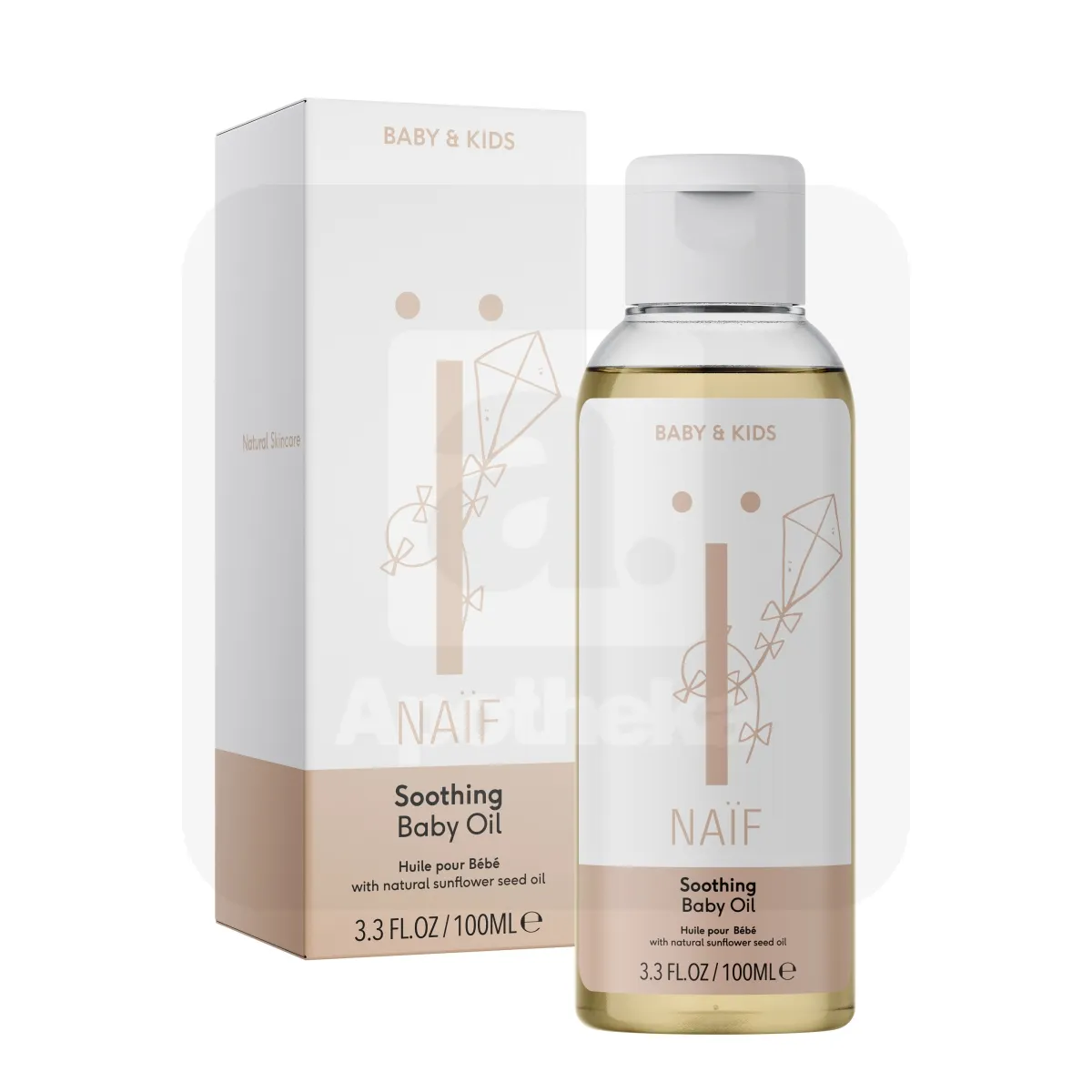 NAIF BEEBIÕLI PÄEVALILLESEEMNEÕLIGA 100ML - Tootepilt