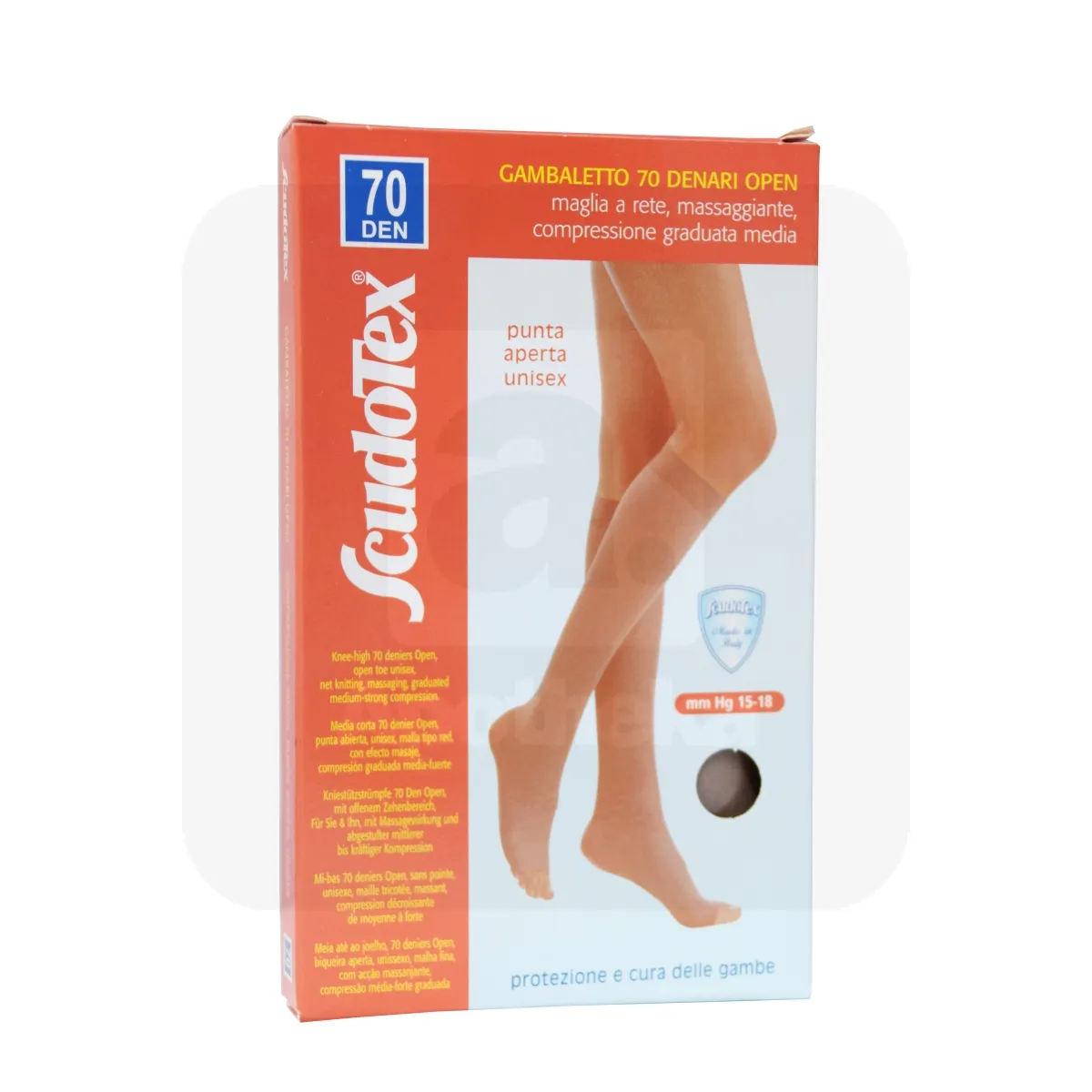 SCUDOTEX PÕLVIKUD AVATUD VARBAOSA 70DEN T4 NATURE - Tootepilt