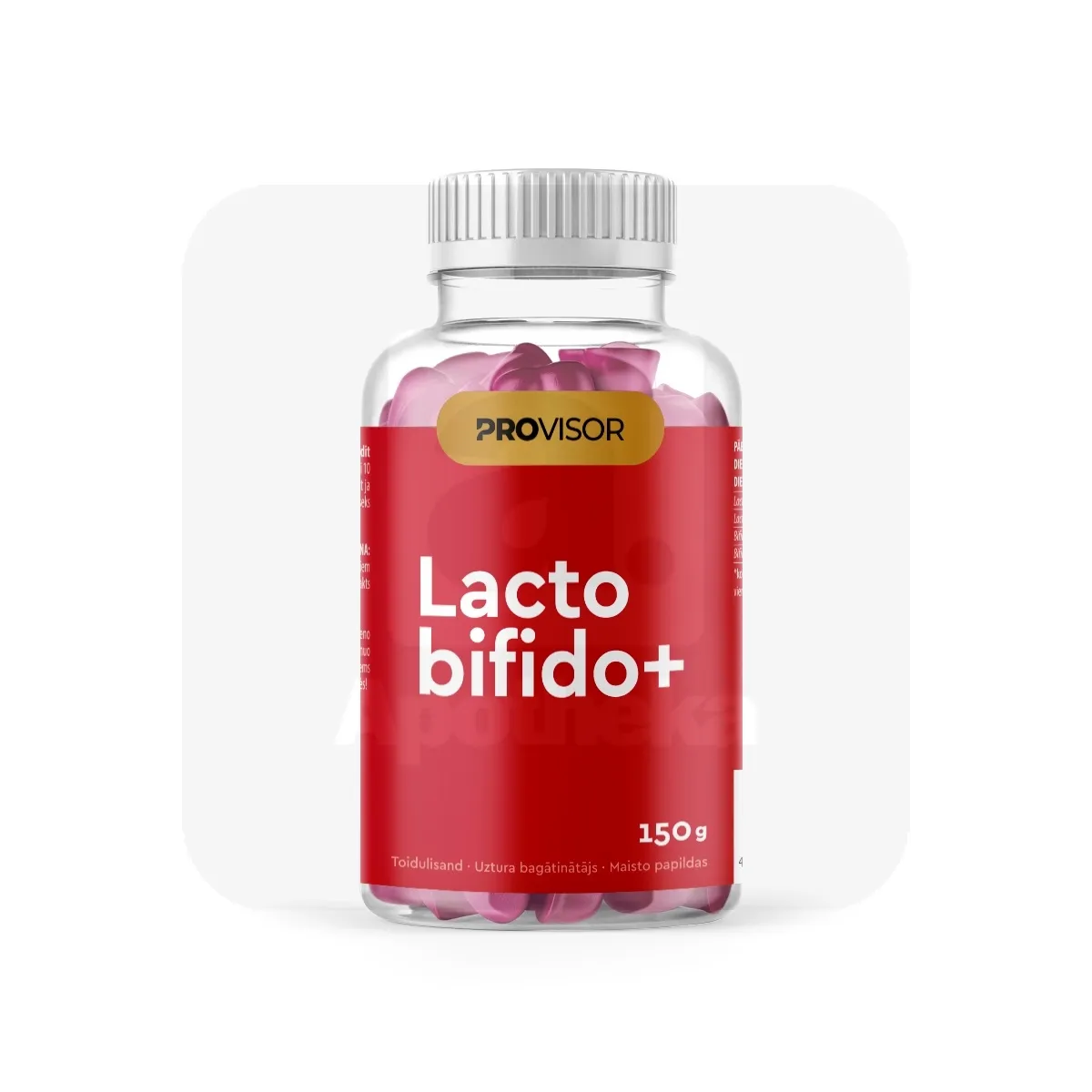 PROVISOR LACTOBIFIDO+ KUMMIKOMMID N60 - Tootepilt