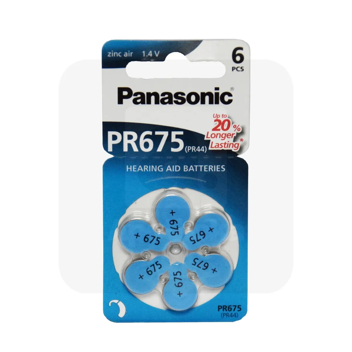 KUULDEAPARAADI PATAREI PANASONIC PR675 N6 - Tootepilt