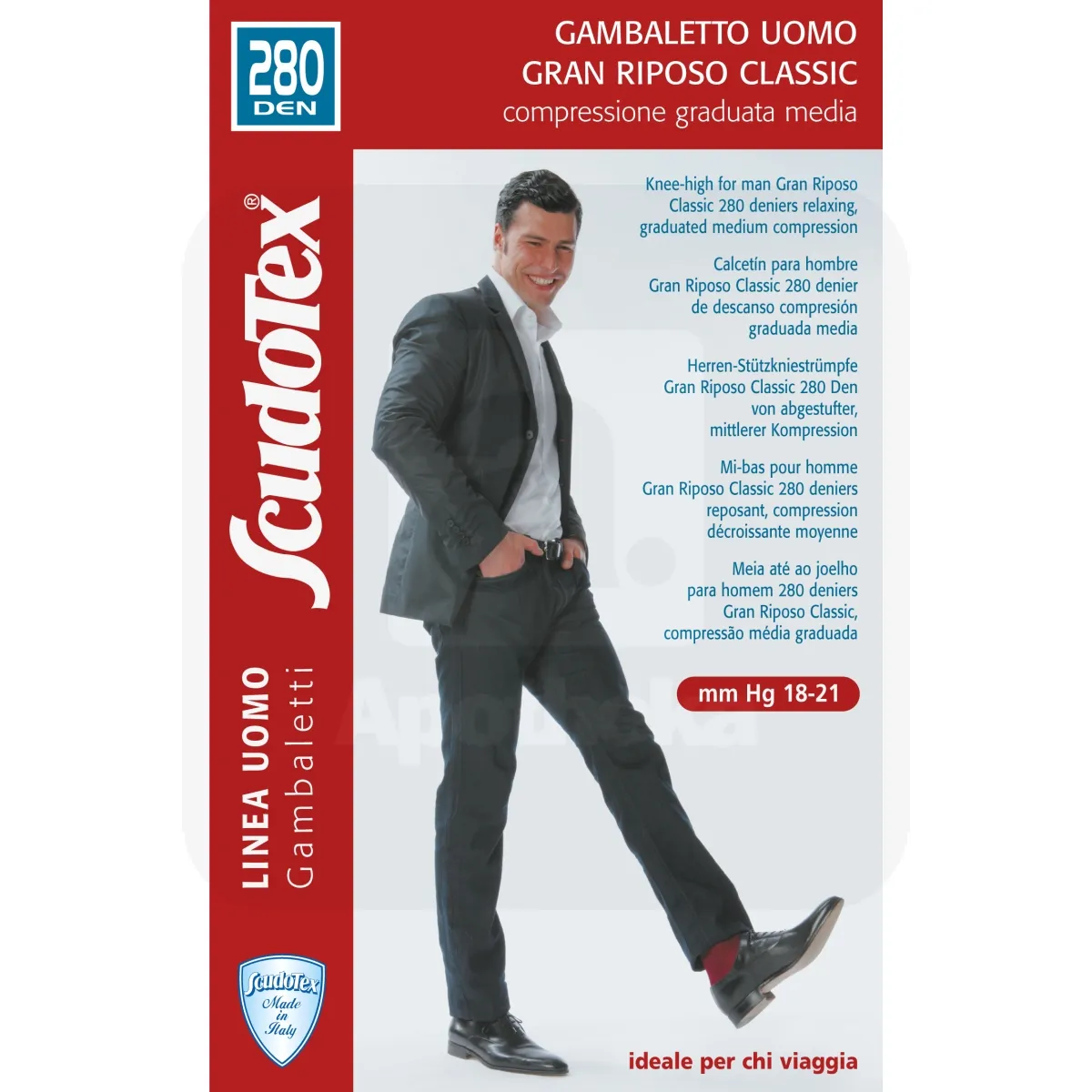 SCUDOTEX PÕLVIKUD 280DEN T6 NERO MUST - Tootepilt