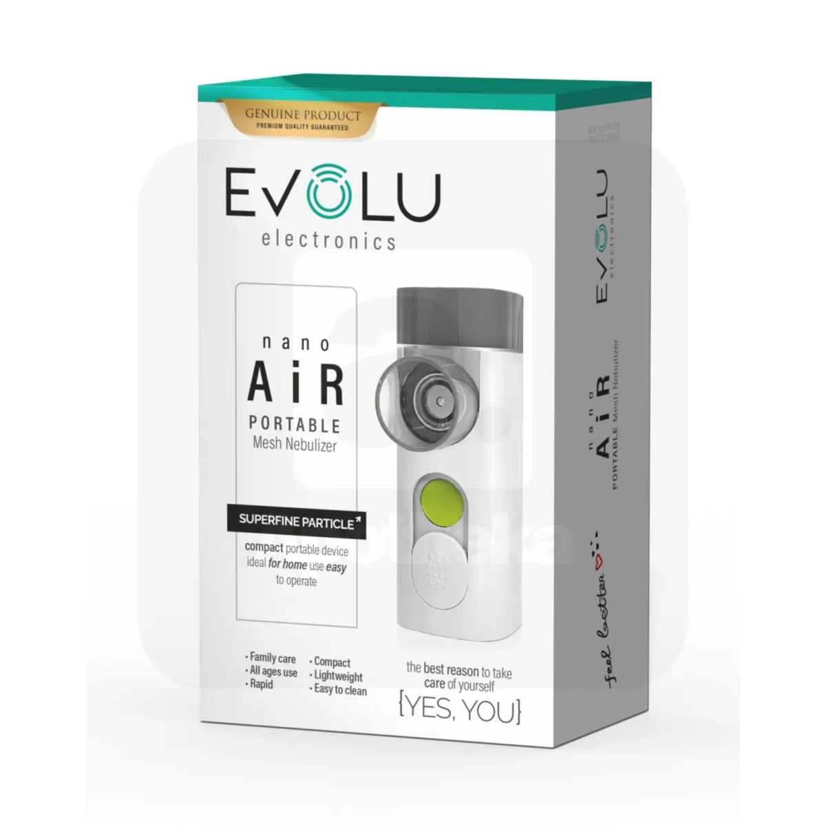 INHALAATOR EVOLU NANO AIR AKUGA - Tootepilt