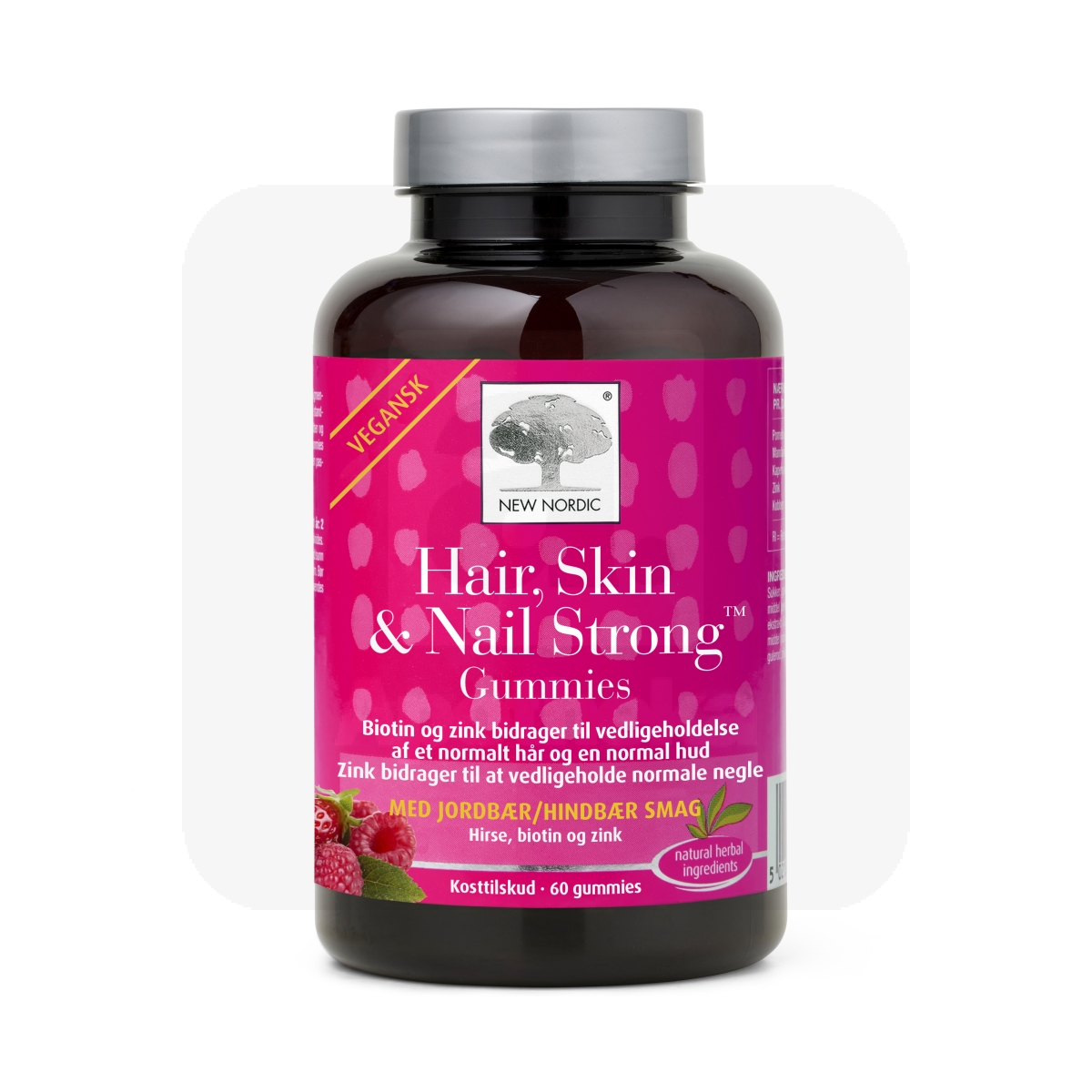 NEW NORDIC HAIR, SKIN & NAIL STRONG GUMMIES N60 - Tootepilt