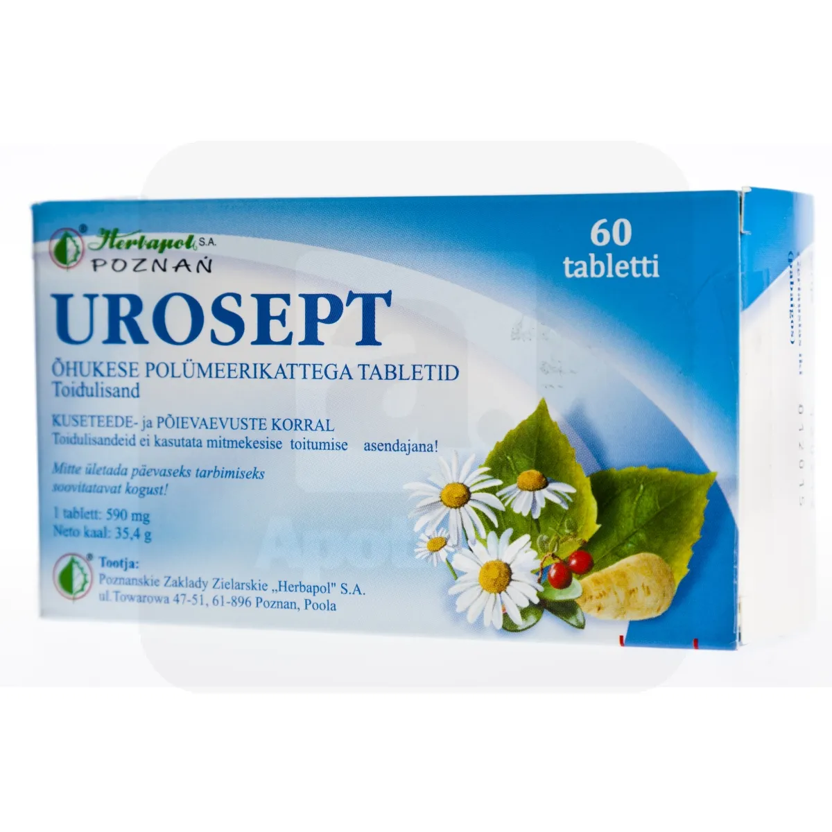 UROSEPT TBL N60 - Tootepilt