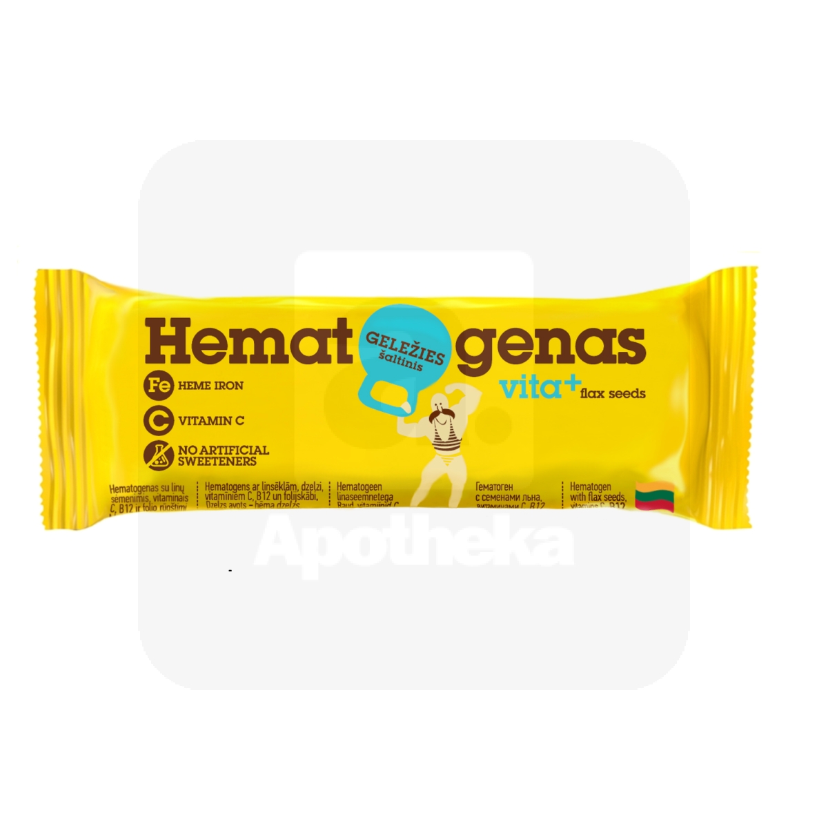 HEMATOGEEN (LINASEEMNED +VITAMIINID) 50G