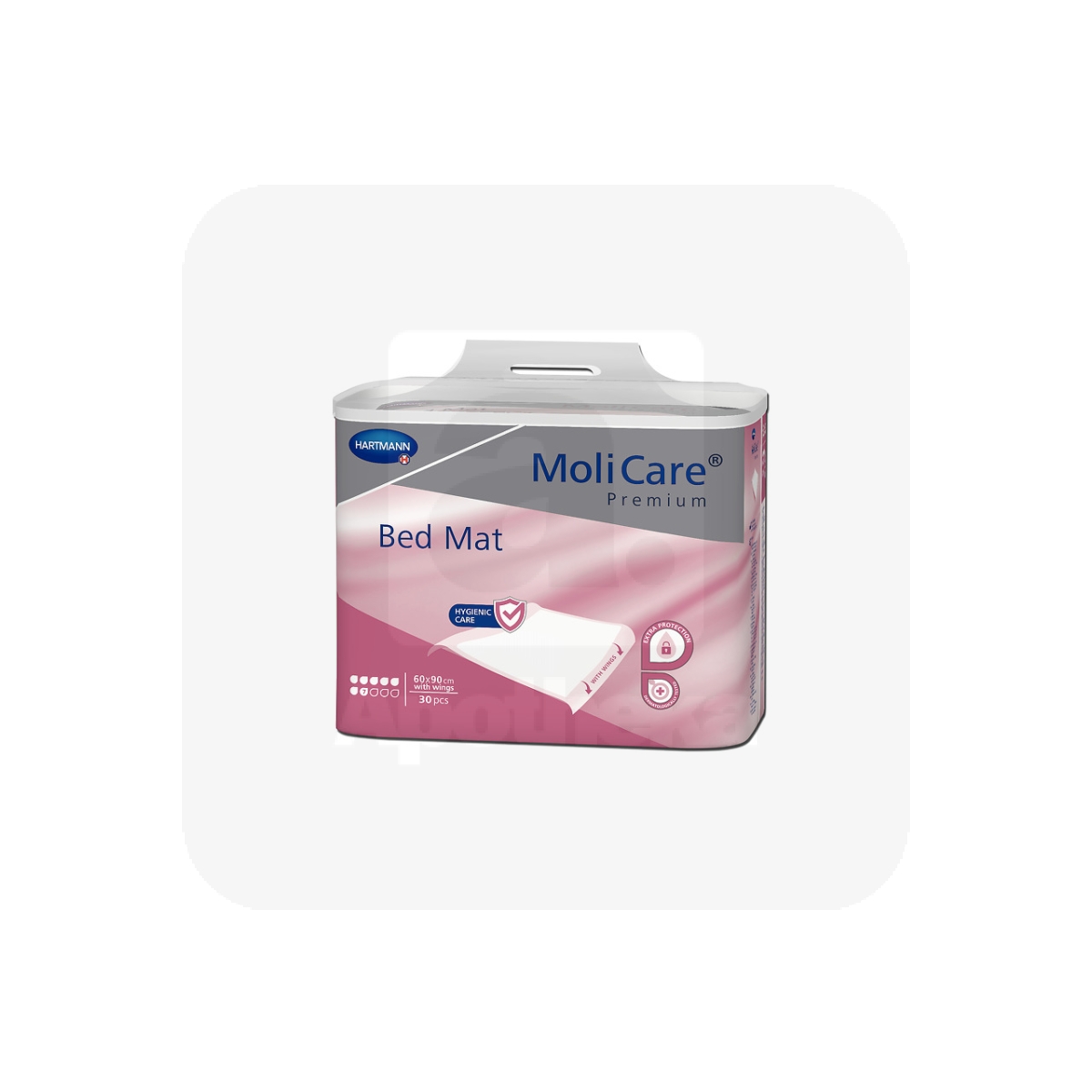 MOLICARE BED MAT 7T 60X90CM/60X180CM TIIBADEGA N30 - Tootepilt