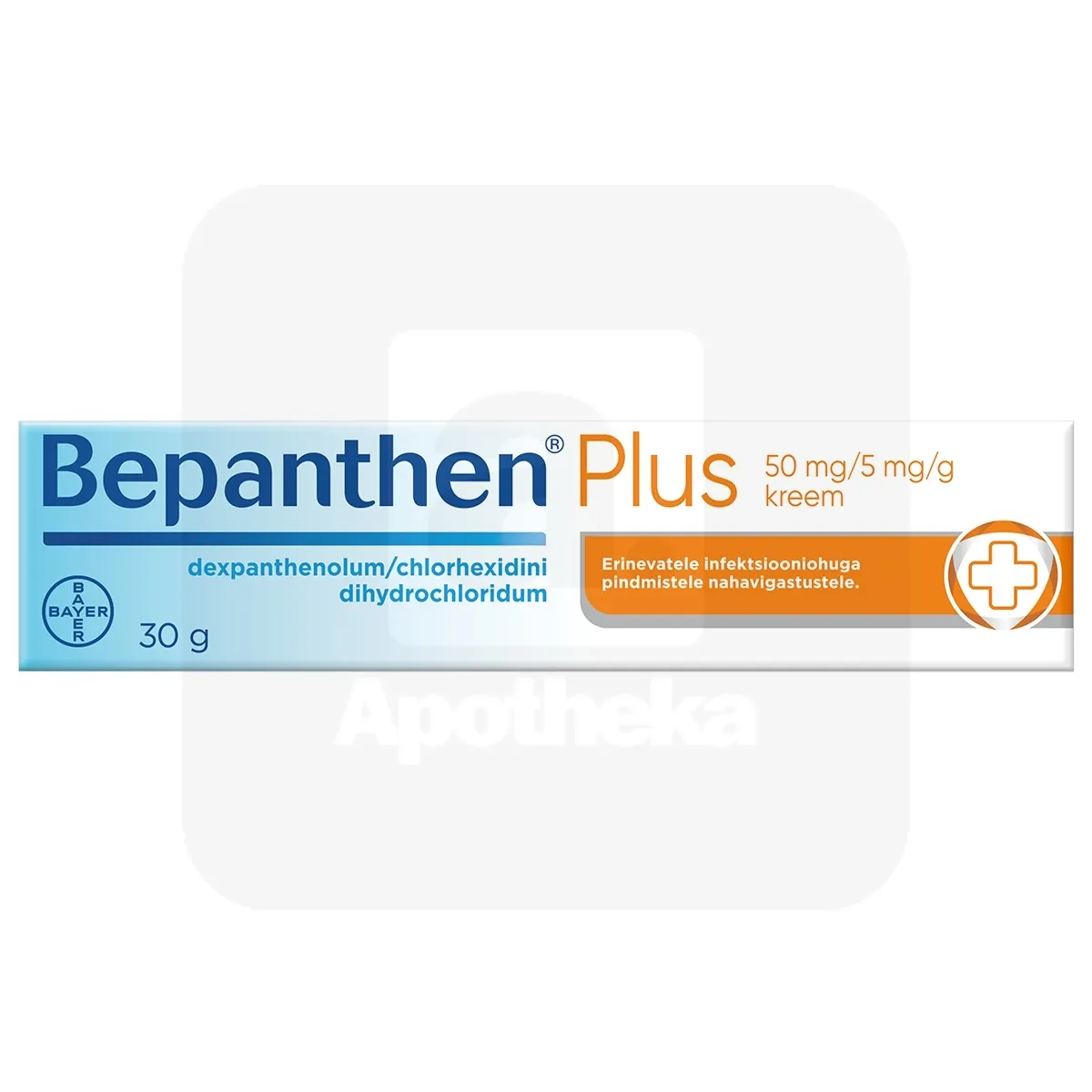 BEPANTHEN PLUS KREEM 50MG+5MG/G 30G - Tootepilt