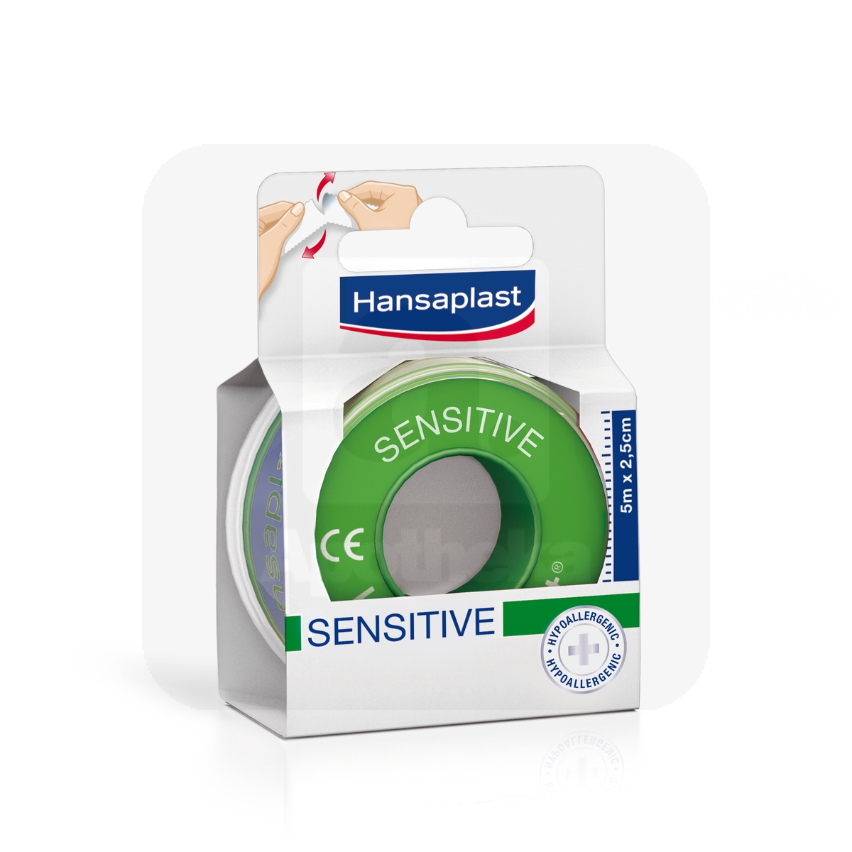 HANSAPL RULLPLAASTER SENSITIVE 2,5CMX5M - Tootepilt