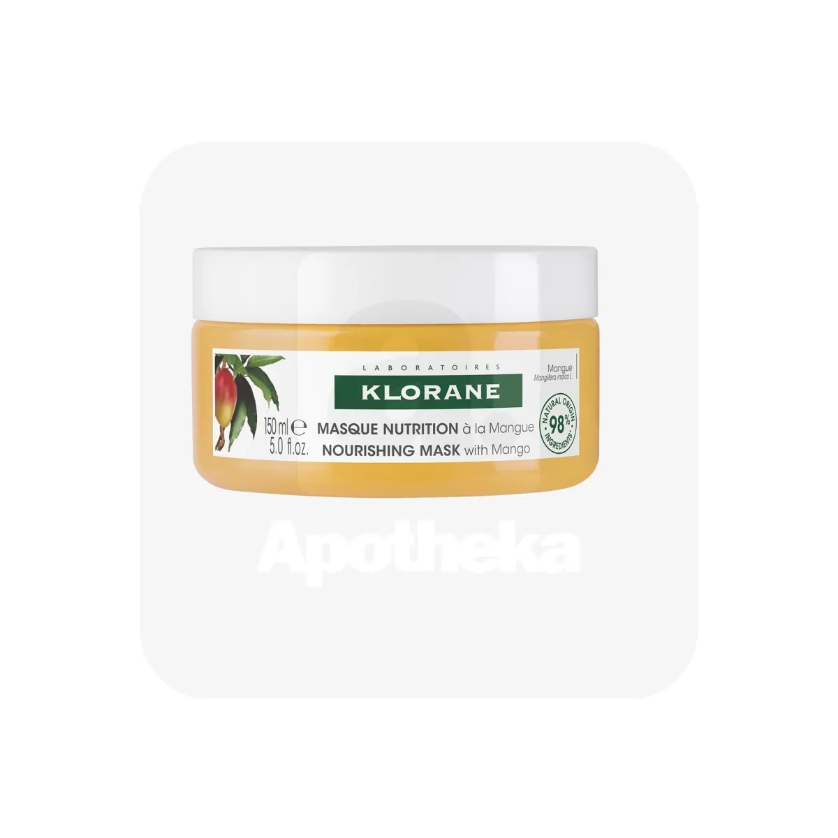 KLORANE JUUKSEMASK MANGOVÕI 150ML - Tootepilt