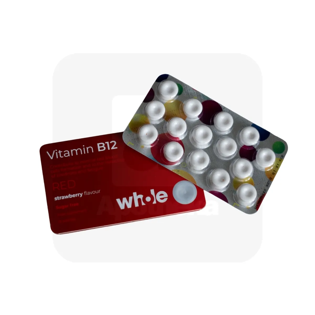 WHOLE VITAMIINI PASTILLID B-12 N15 - Tootepilt