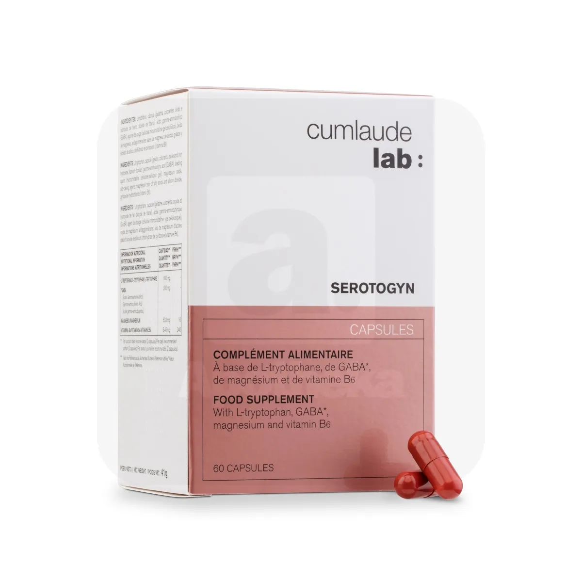 CUMLAUDE SEROTOGYN KAPSLID N60 - Tootepilt 1