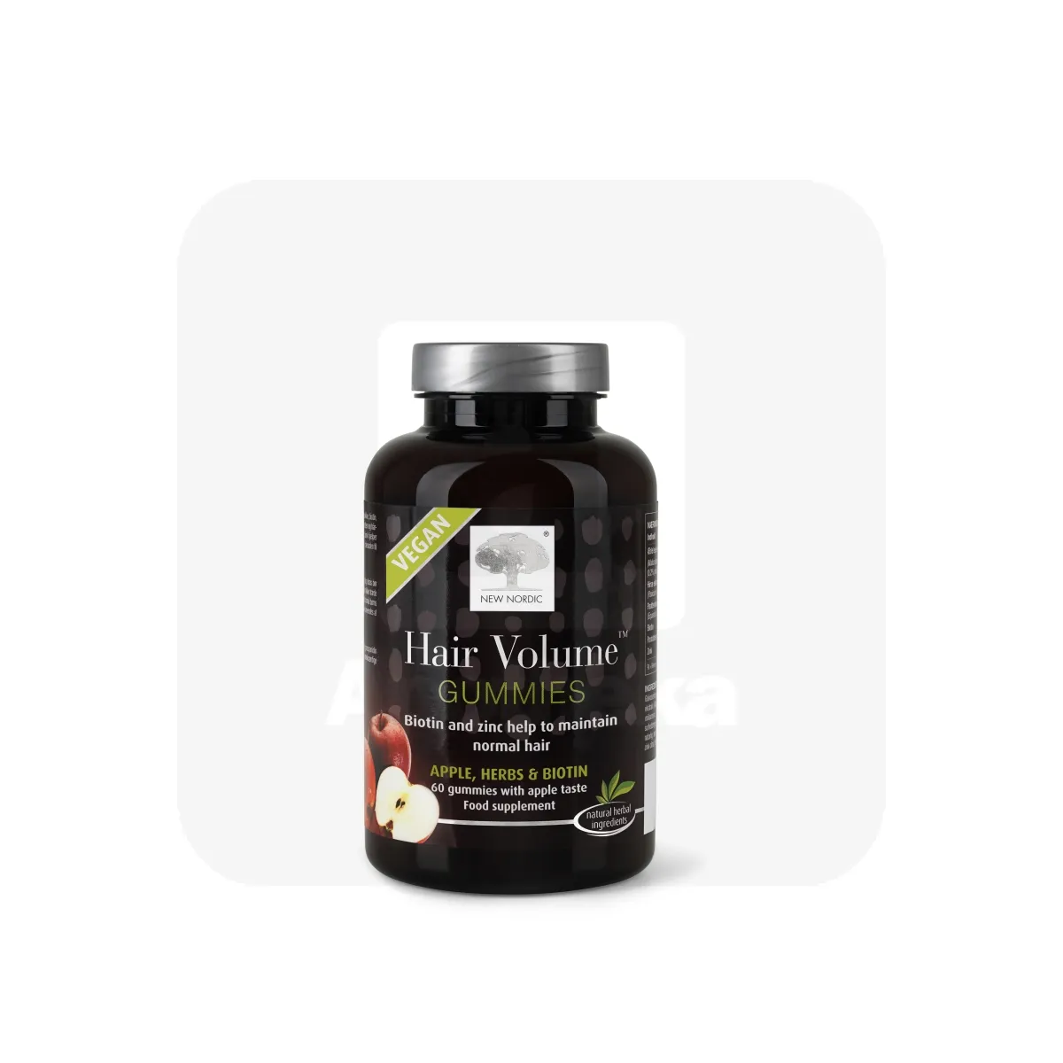NEW NORDIC HAIR VOLUME GUMMIES KUMMIKOMMID N60 UUS - Tootepilt