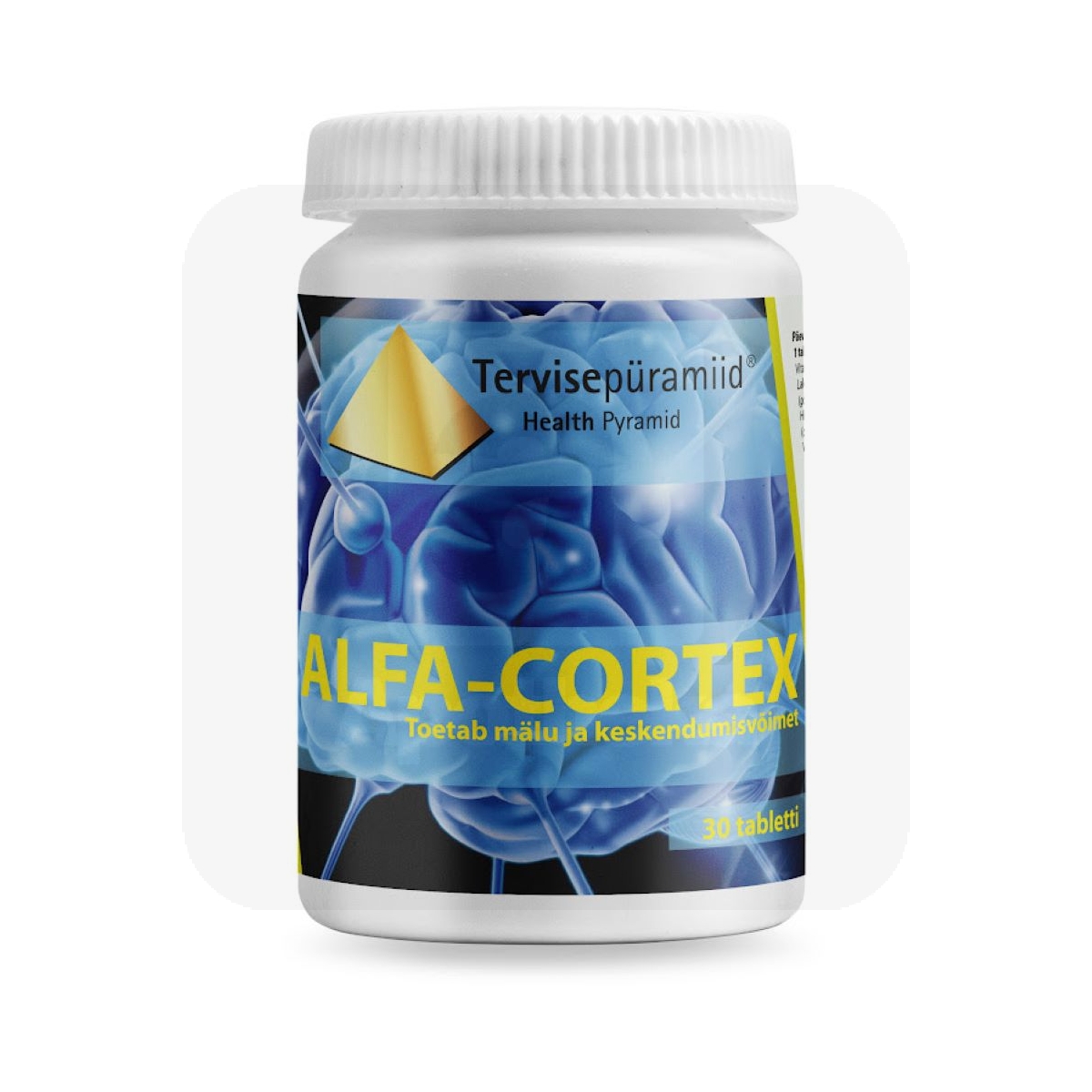 TERVISEPÜRAMIID ALFA-CORTEX TBL N30 - Tootepilt