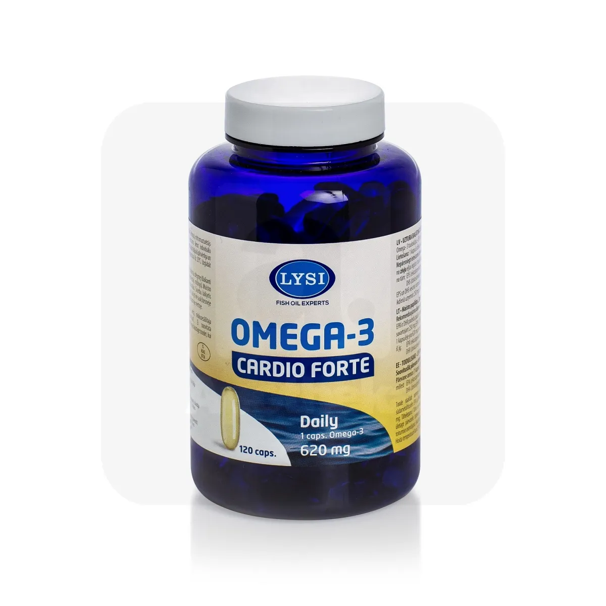 LYSI OMEGA-3 CARDIO FORTE KAPSLID N120 - Tootepilt