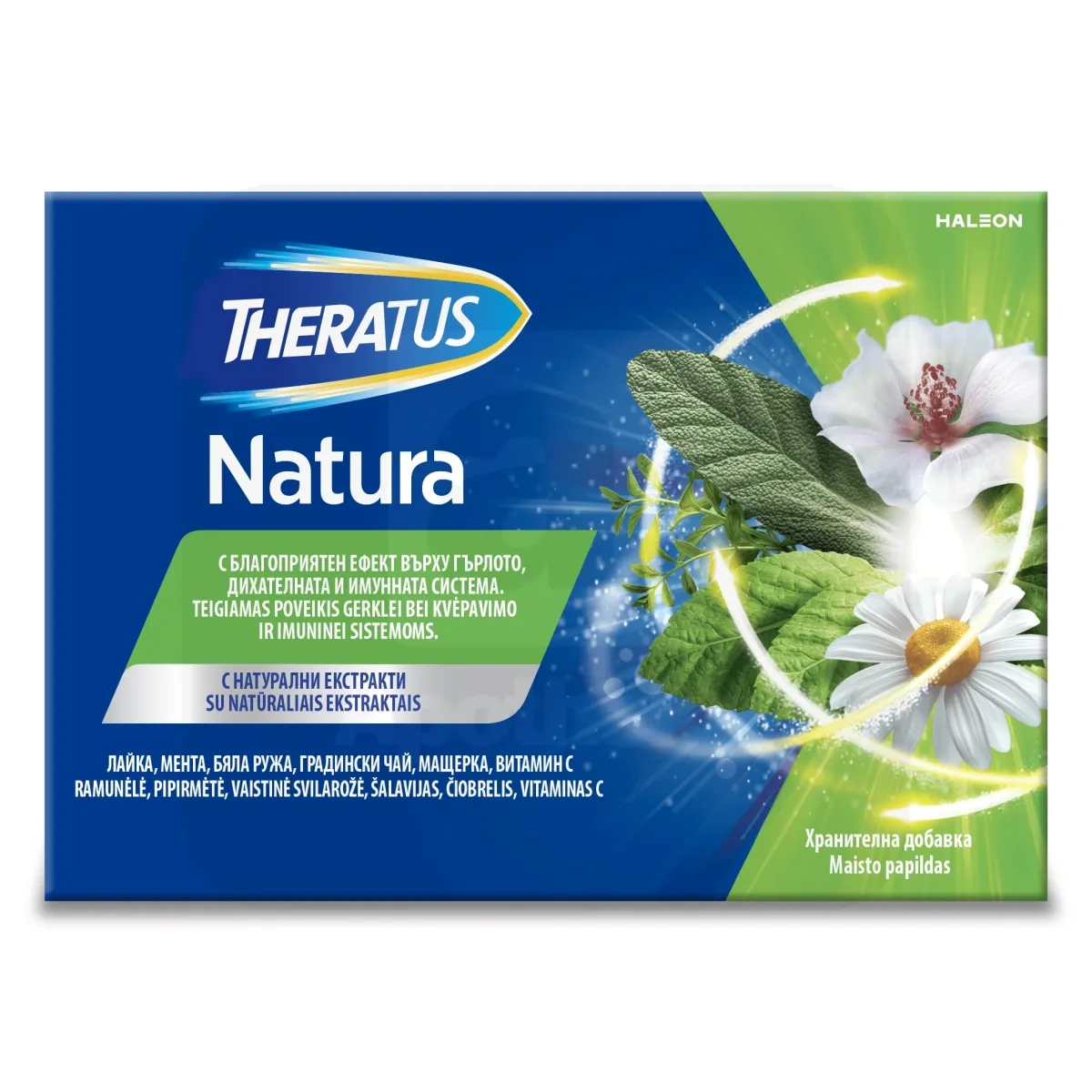 THERATUS NATURAL PASTILLID N16 - Tootepilt