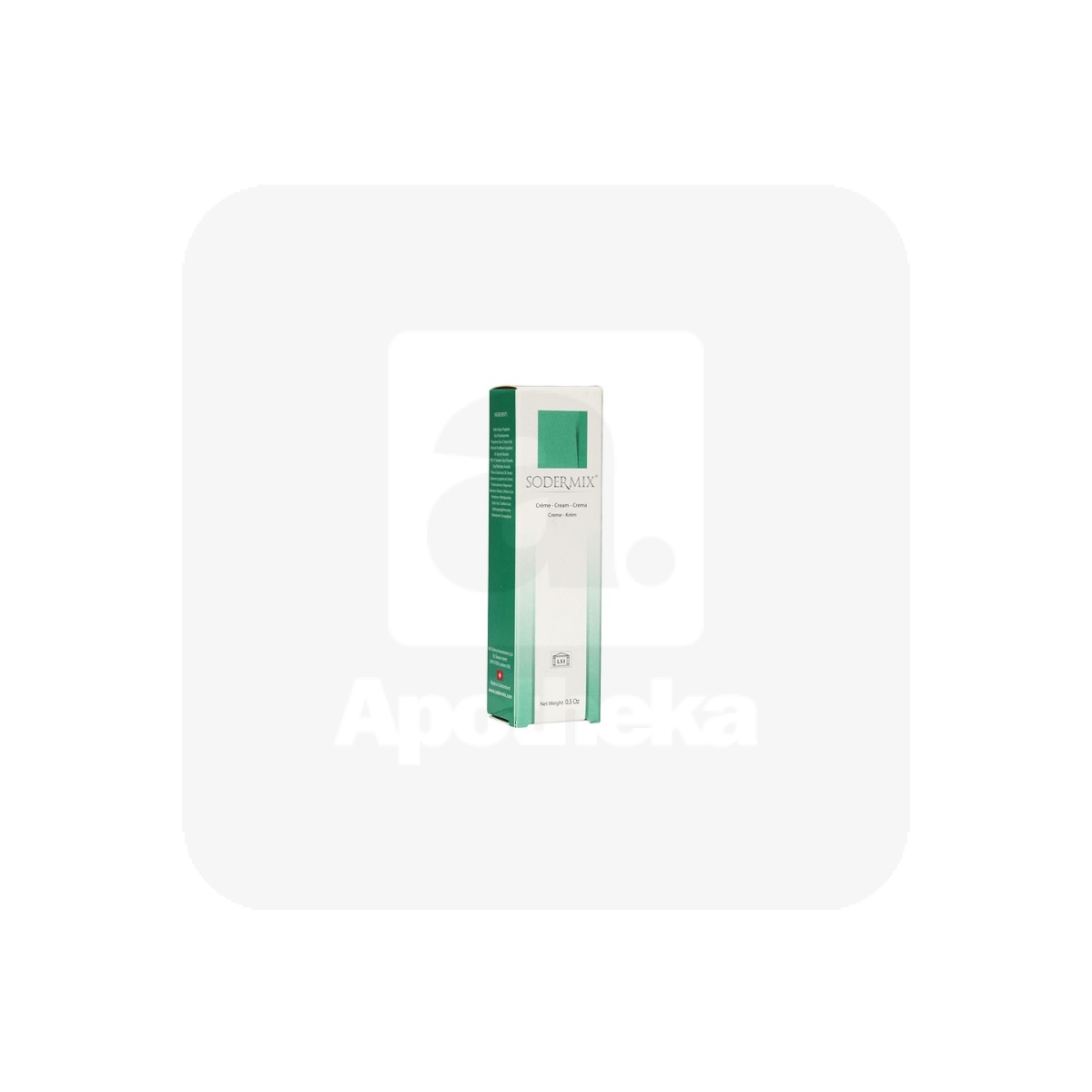 SODERMIX KREEM 15G - Tootepilt