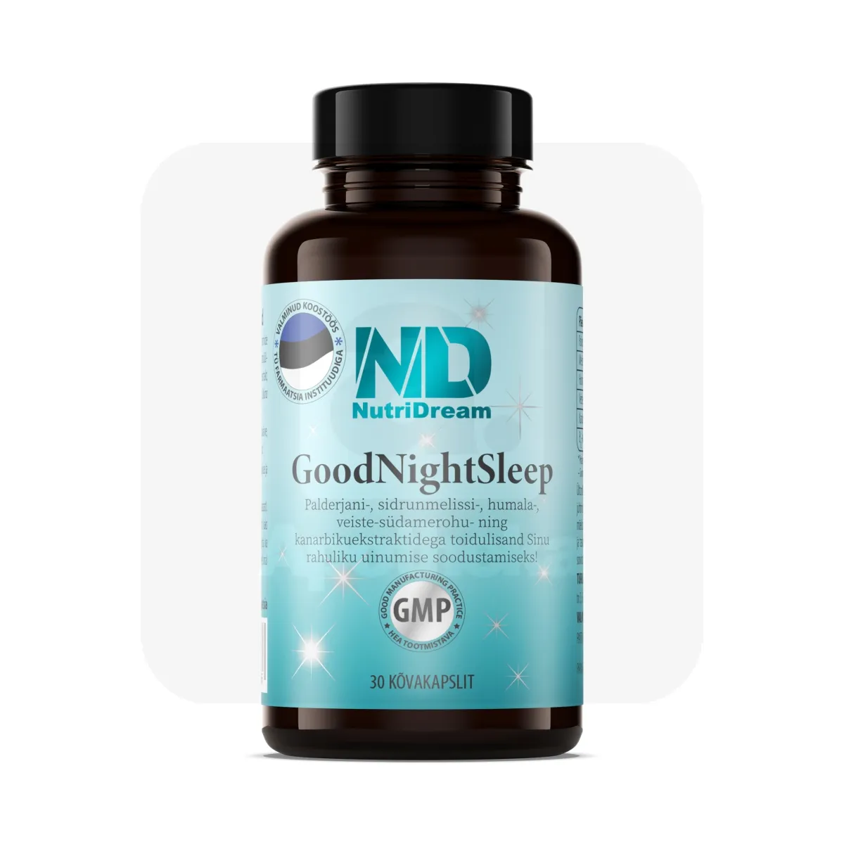 NUTRIDREAM GOODNIGHTSLEEP KAPSLID N30 - Tootepilt 1