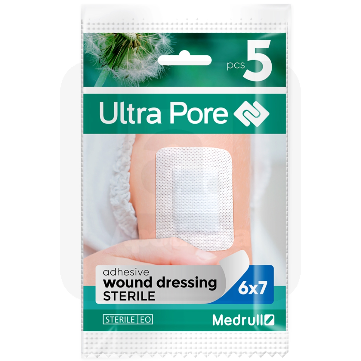 ISEKLEEPUV PLAASTER ULTRA PORE 6X7CM N5 (MEDRULL) - Tootepilt