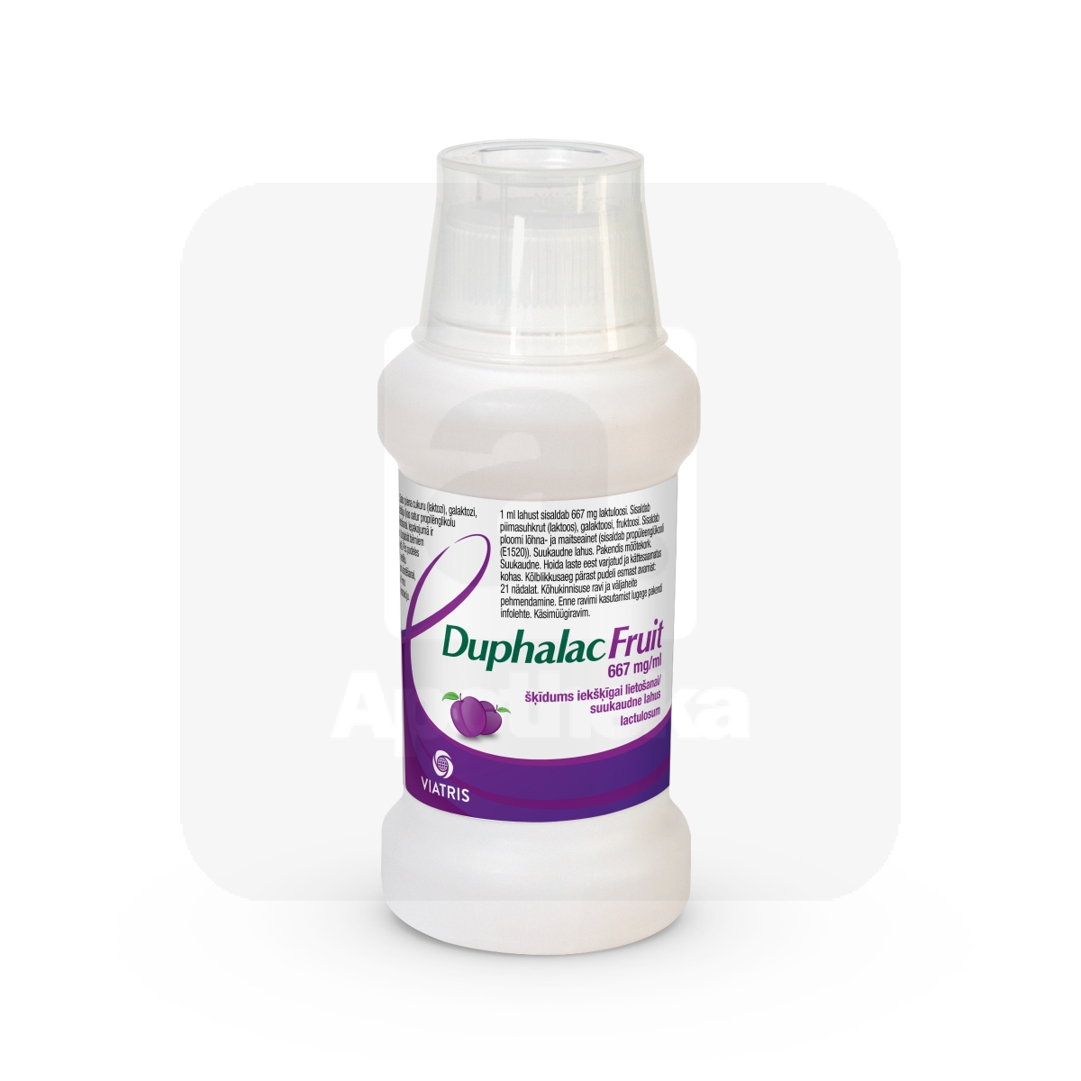 DUPHALAC FRUIT SUUKAUDNE LAHUS 667MG/ML 200ML - Tootepilt