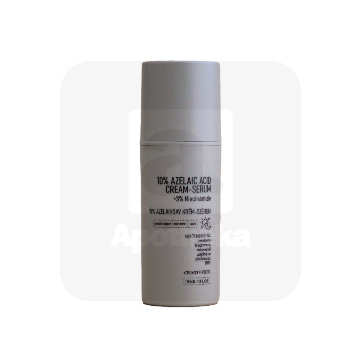 NERDS KREEM-SEERUM 10% ASELAIINHAPPEGA 30ML - Tootepilt