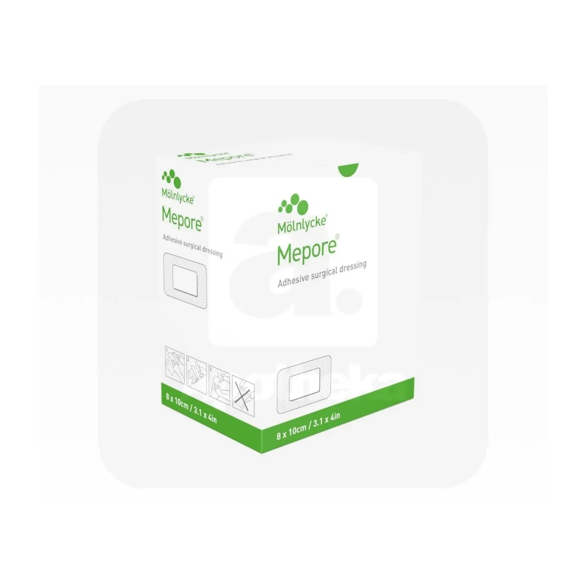 MEPORE HAAVAPLAASTER 8X10CM N50 - Tootepilt