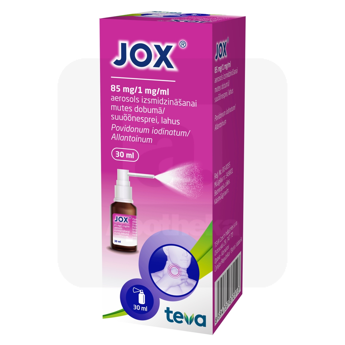 JOX SUUÕÕNESPREI 8,5%+0,1% 30ML